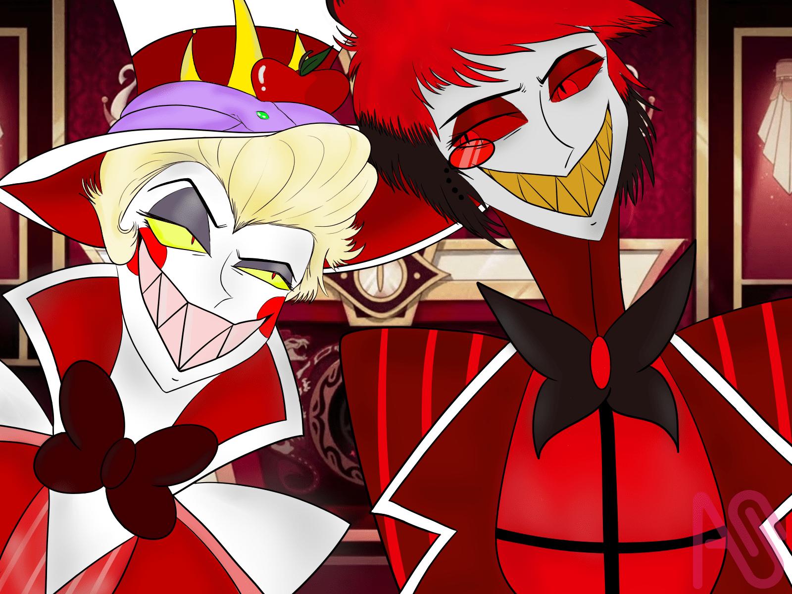 1600x1200 Lucifer and Alastor My stiles Mxmmxn ART street