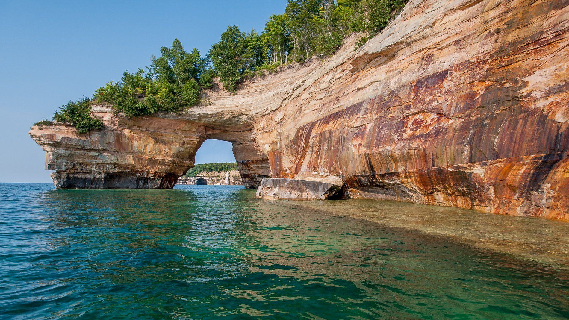 1900x1069 national, Lakeshore, Alger, County, Michigan, Landscape Wallpaper HD / Desktop and Mobile Background