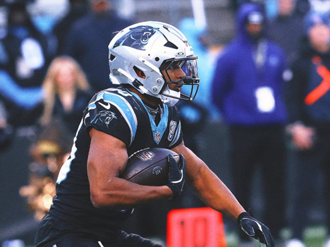 1294x970 Panthers' 000 Yard Rusher Chuba Hubbard (calf) On IR For Final Two Games