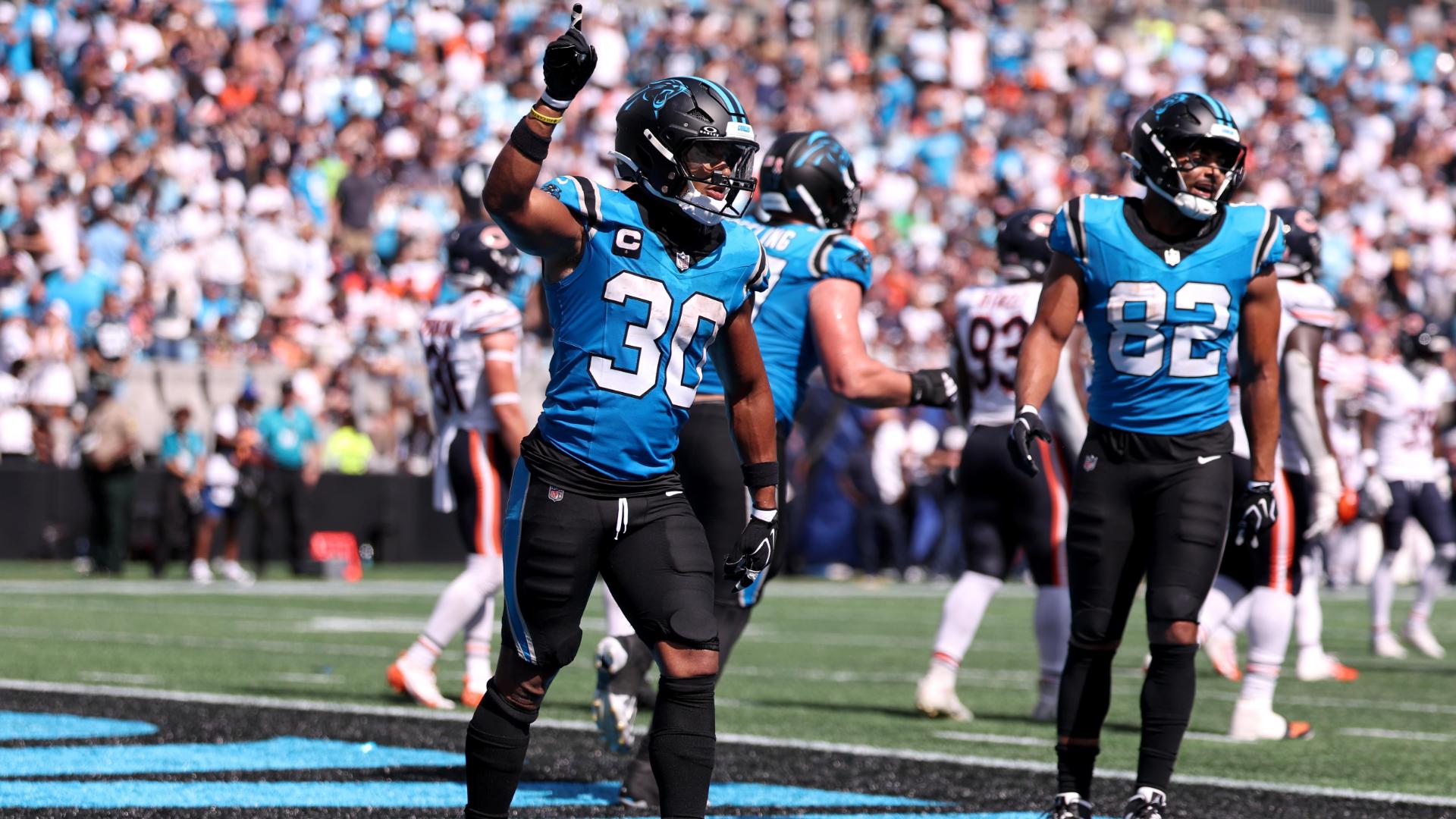 1920x1080 Chuba Hubbard Panthers Running Back (PH)