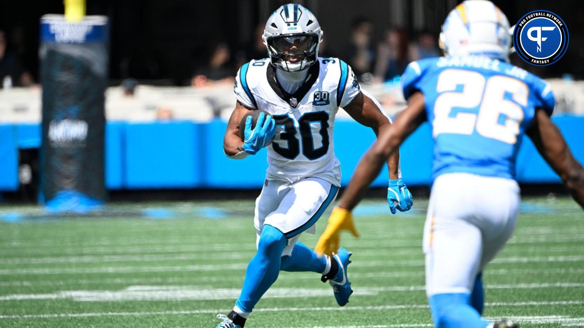 1920x1080 Chuba Hubbard And Miles Sanders Start Sit Advice: Insights Into The Panthers' RBs For Week 3