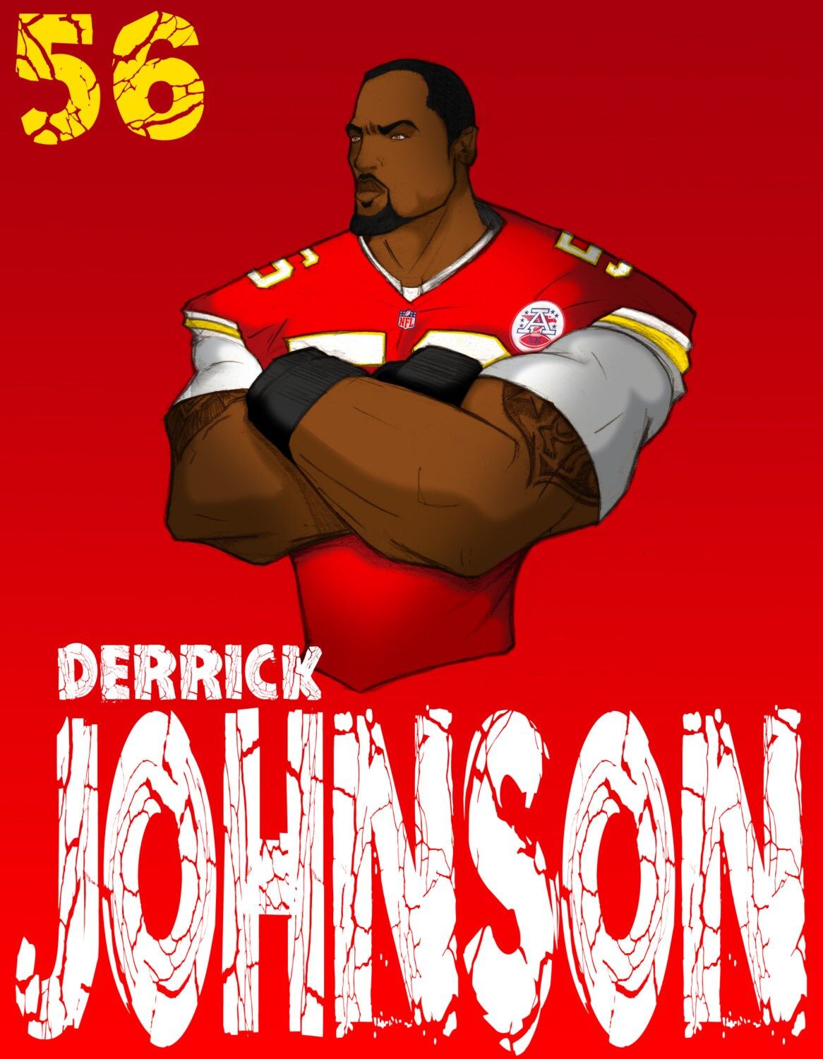1166x1500 Derrick Johnson Poster