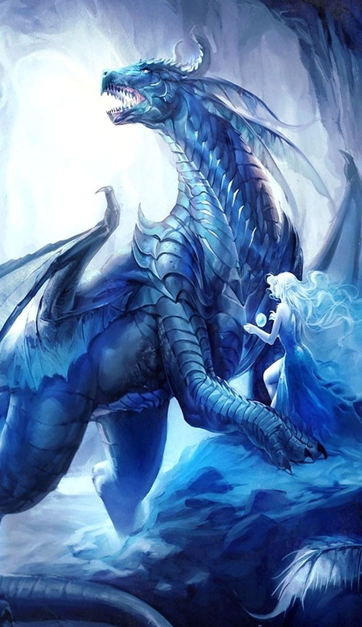 736x1275 Realistic Dragon Sitting in a Cave. Fox background, Dragon wolf, Yin yang tattoos