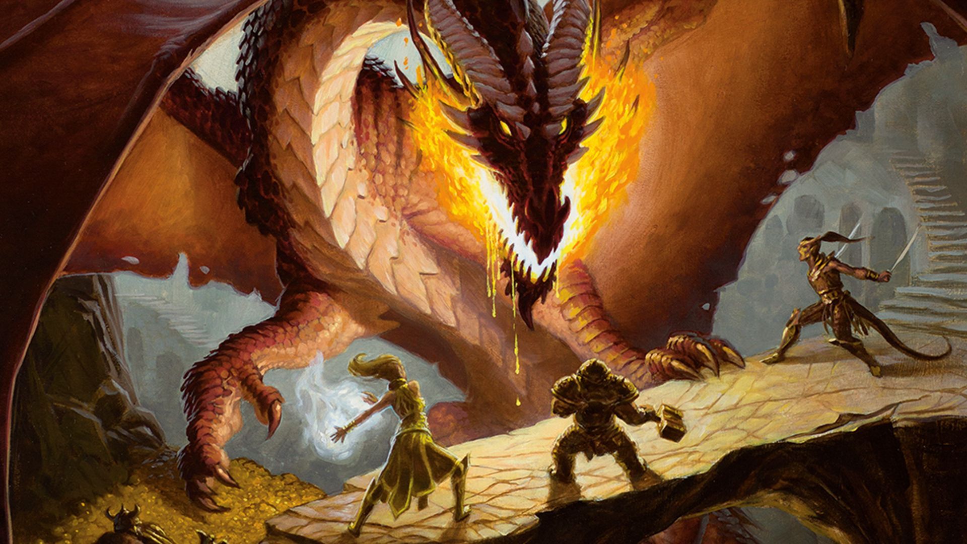 1920x1080 Dungeons & Dragons creators relent, abandon controversial license changes