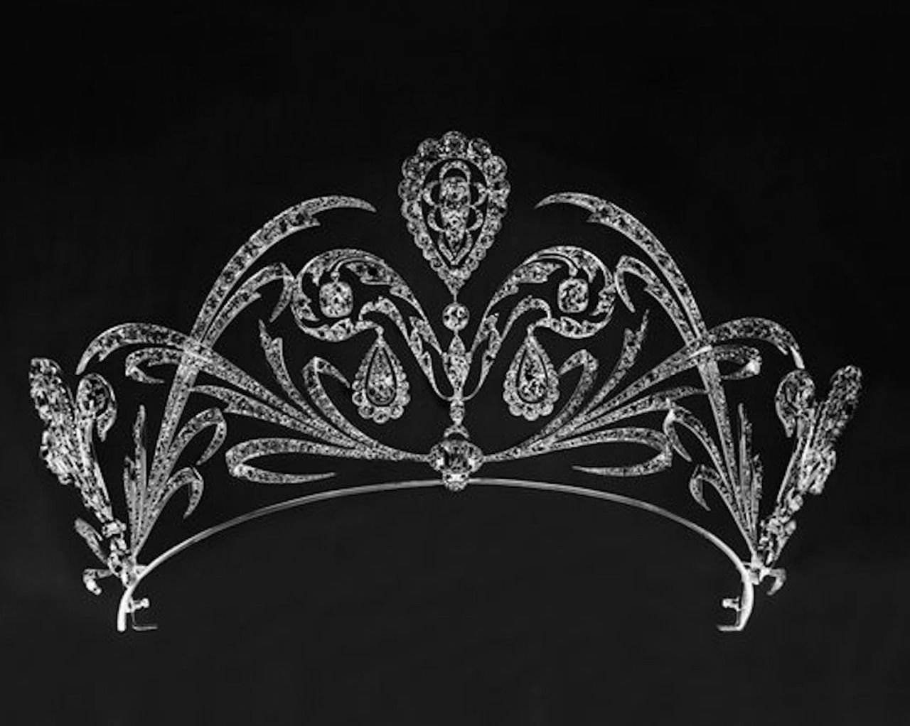 1280x1022 Crown Princess Stéphanie's Chaumet Diamond Tiara. The Royal Watcher