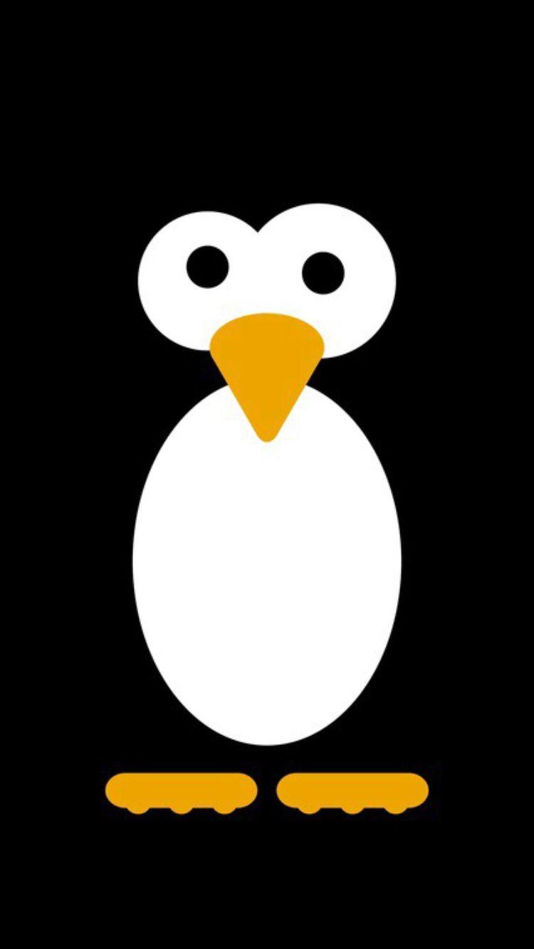 750x1334 Penguin Wallpaper Love