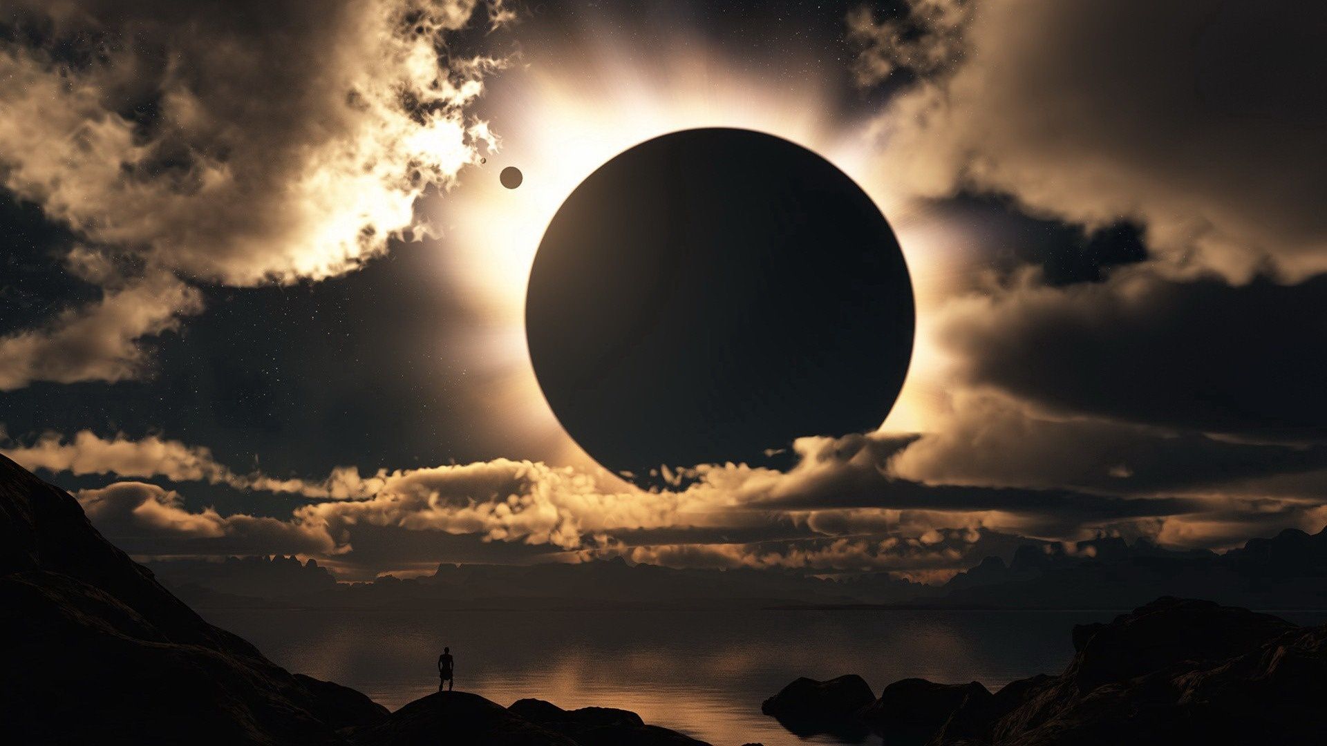 1920x1080 Eclipse 4K UHD Wallpaper for UltraHD Desktop and TV : Widescreen and UltraWide Display : Smartphone and Tablet Devices