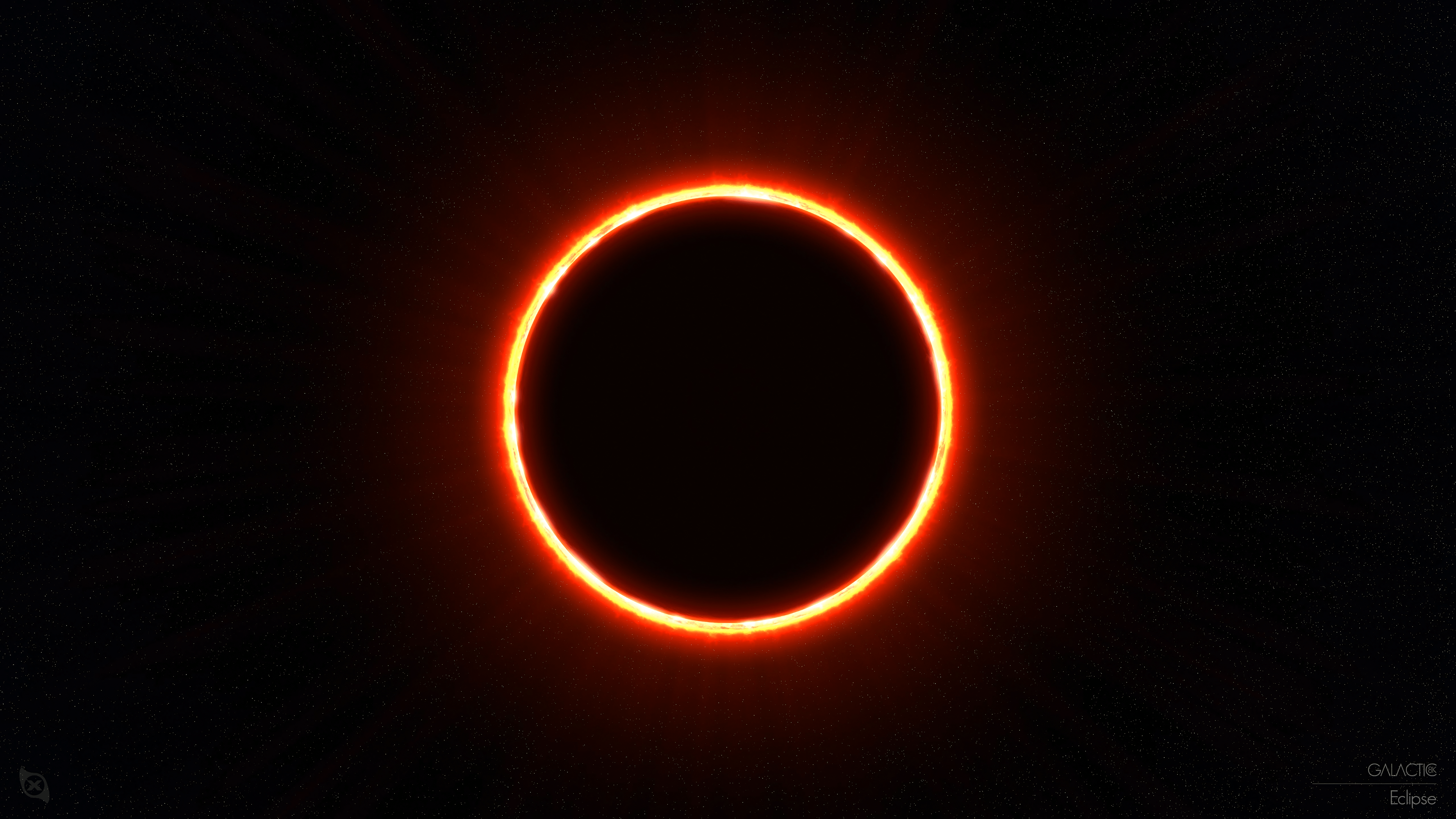 3840x2160 Solar Eclipse