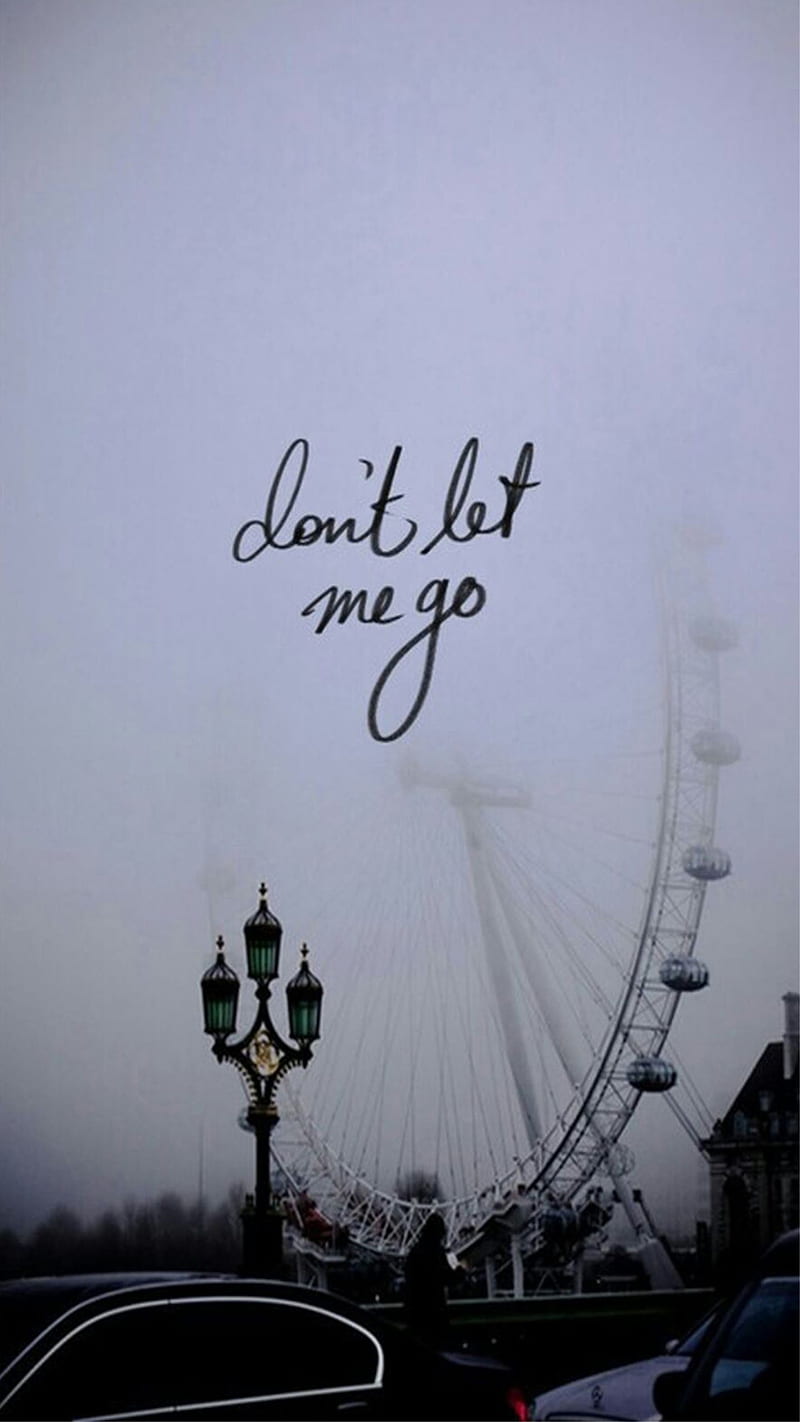 800x1422 Dont let me go, inspiration, life, sayings, signs, HD phone wallpaper
