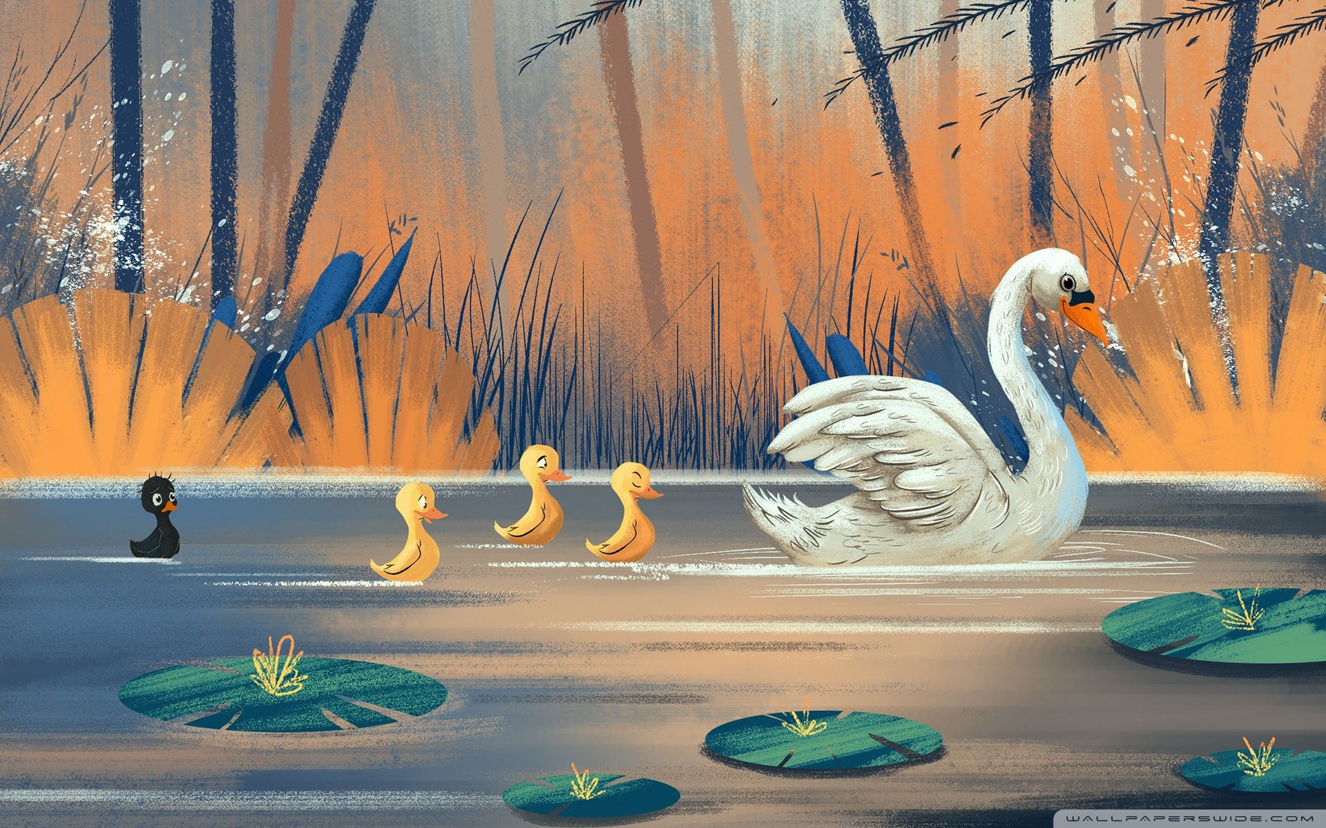 1920x1200 The Ugly Duckling Tale 4K UHD Wallpaper for UltraHD Desktop and TV : Widescreen and UltraWide Display : Smartphone and Tablet Devices