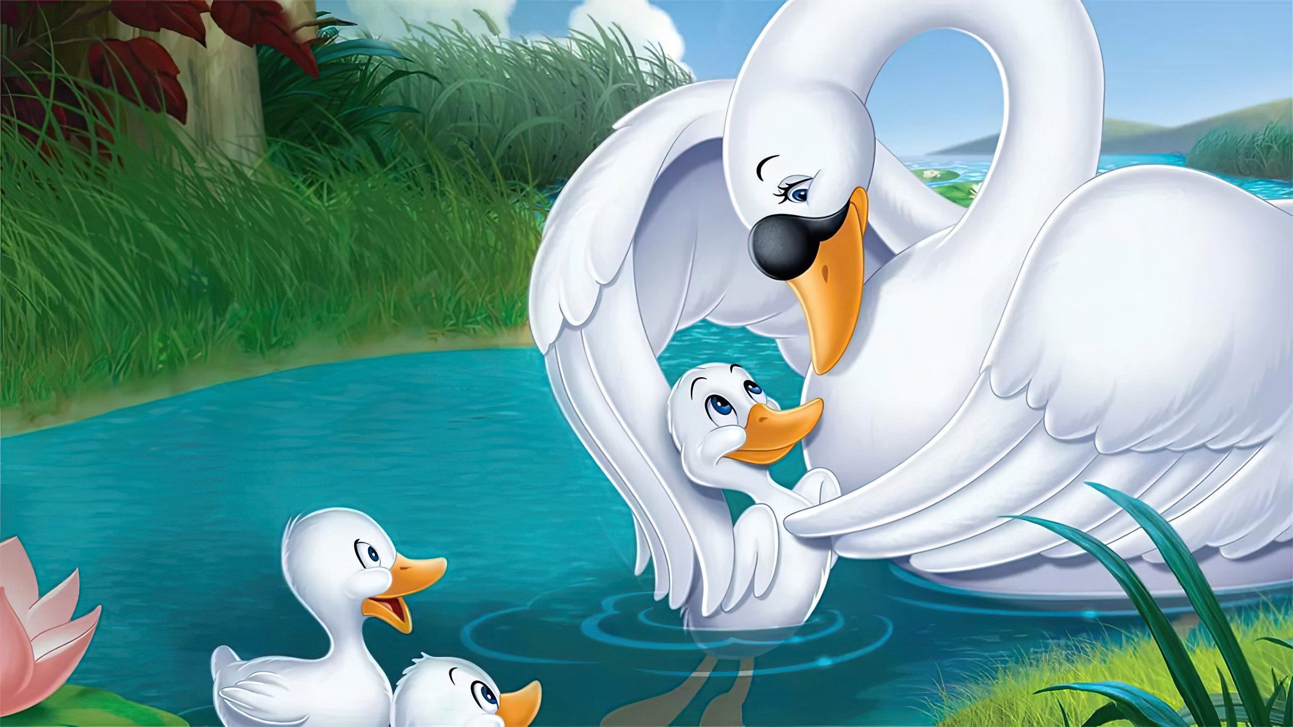2560x1440 The Ugly Duckling (1939)