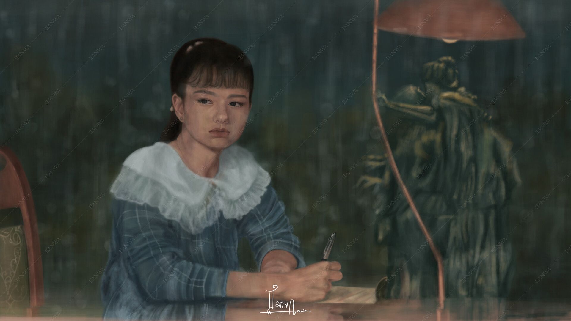 1920x1080 The Loyal Pin Fanart and miserable rain