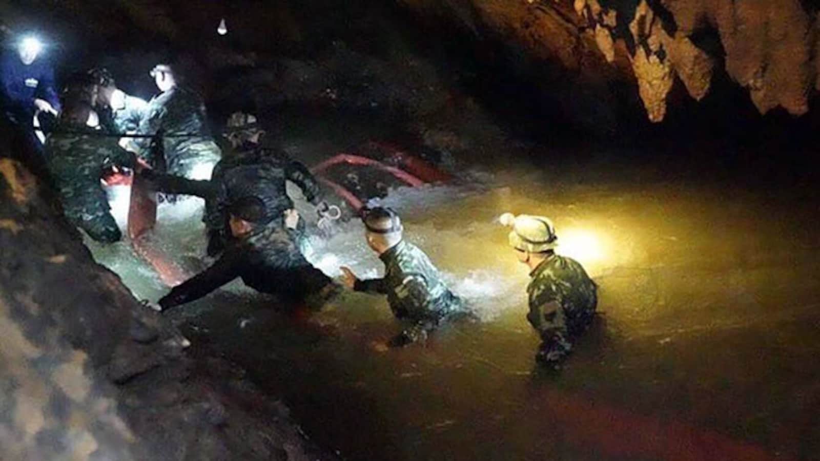 1600x900 Thai Rescuers Establish Base Deep Inside Cave Where Boys Trapped