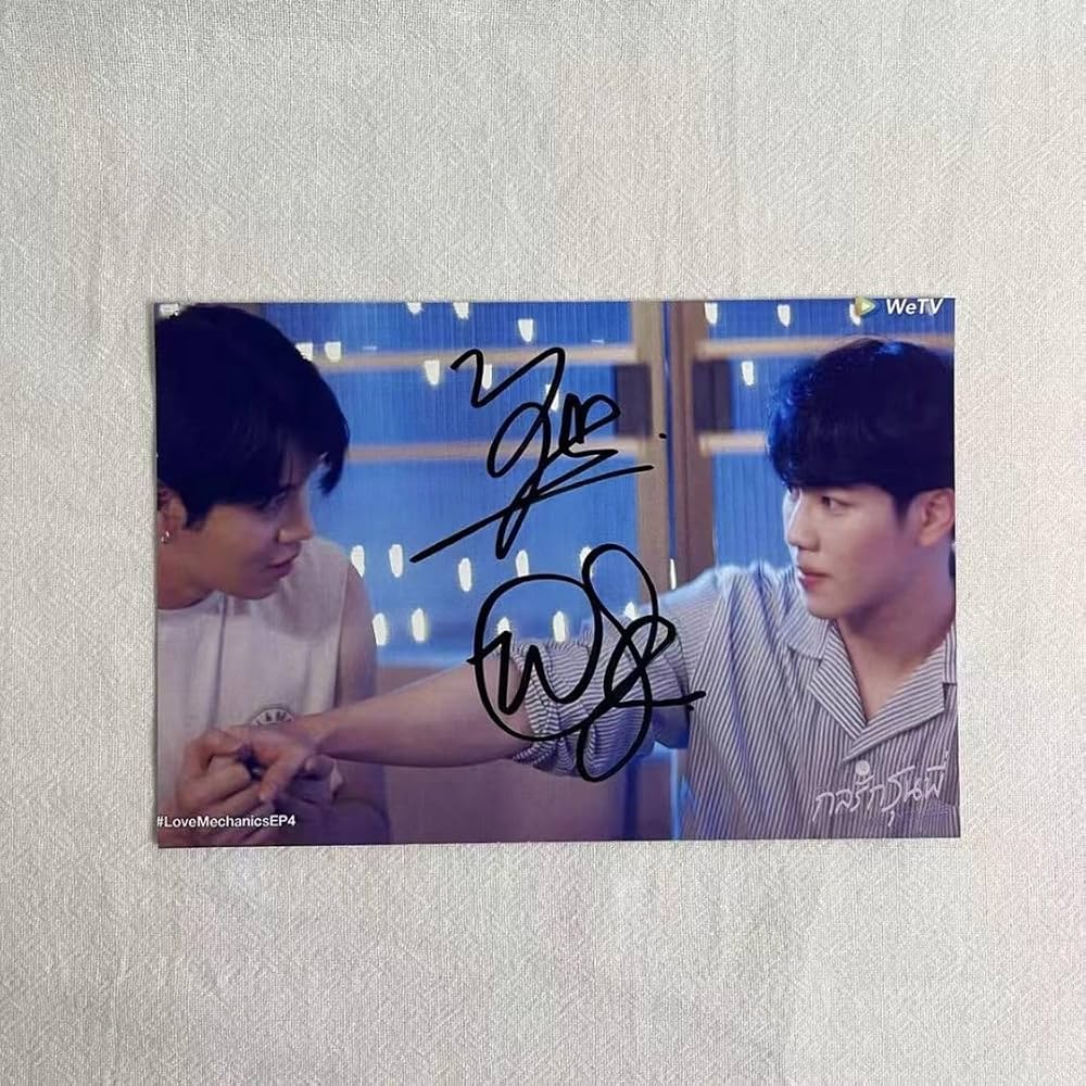 1000x1000 Thai drama love mechanics yinwar personally signed promotional photo, non printed birthday gifts for classmates (1) : Buy Online at Best Price in KSA is now Amazon.sa: Home