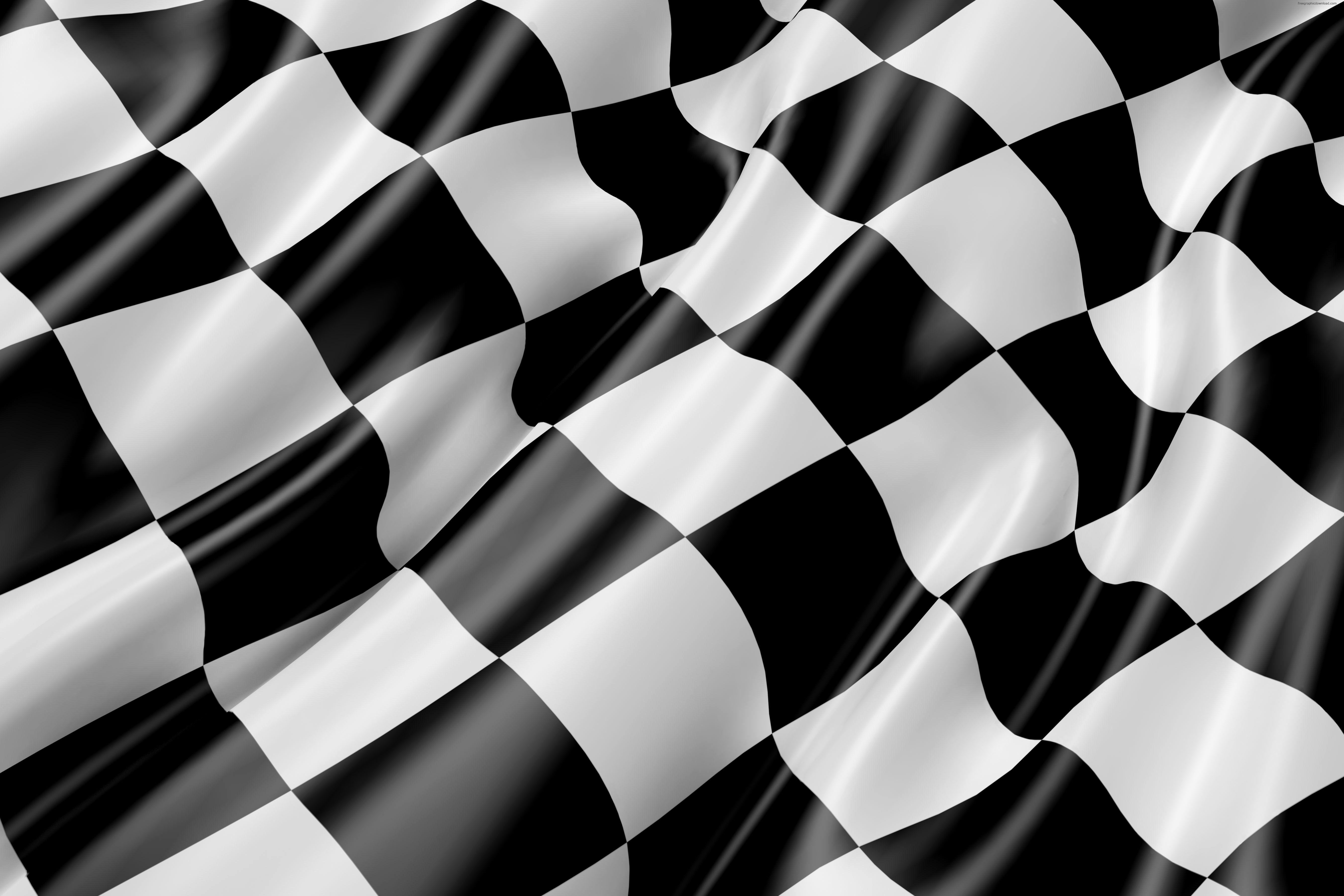 5400x3600 Racing Flag Wallpaper