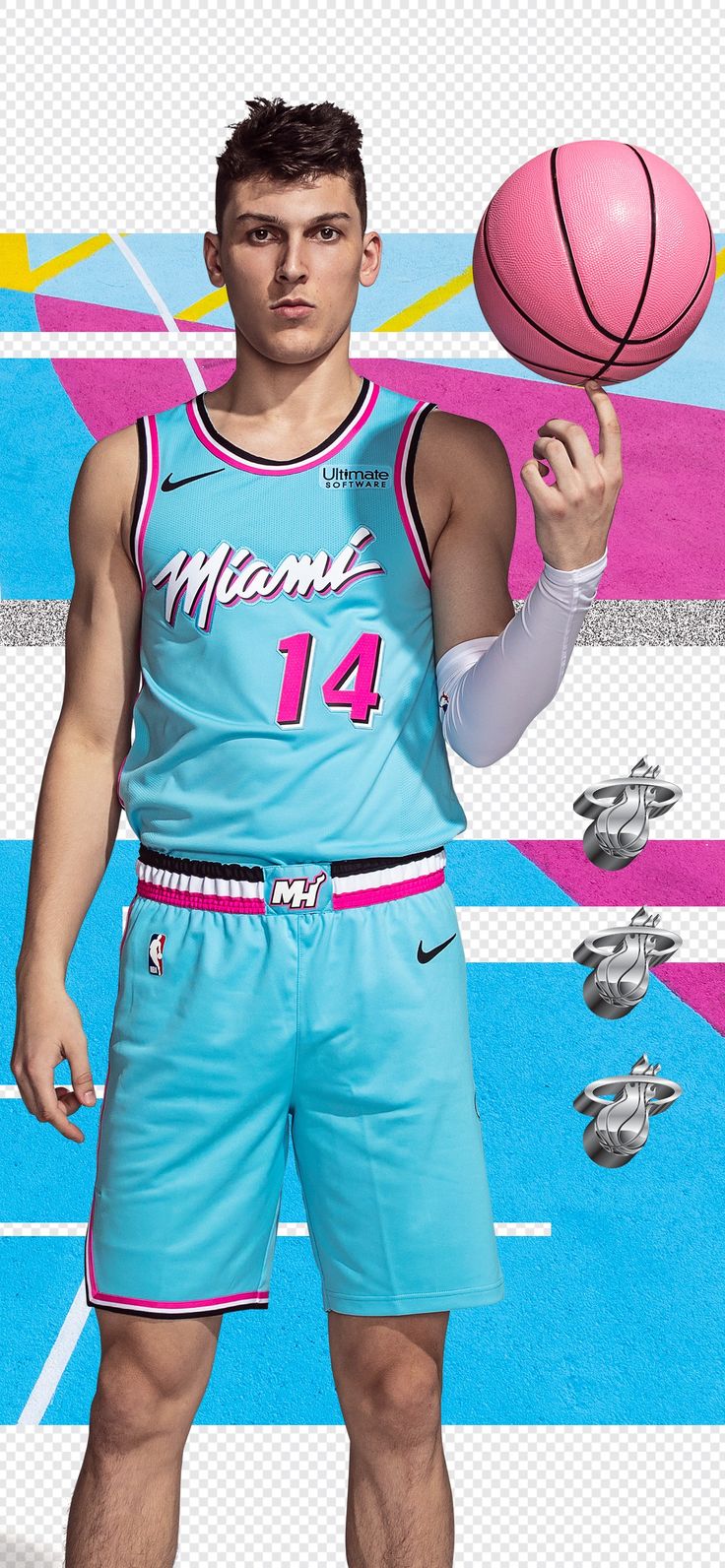 736x1592 Heat City Edition Jersey Wallpaper Miami Heat Vice Jersey Logo Wallpaper Miami Vice Edition Our #ViceVersa