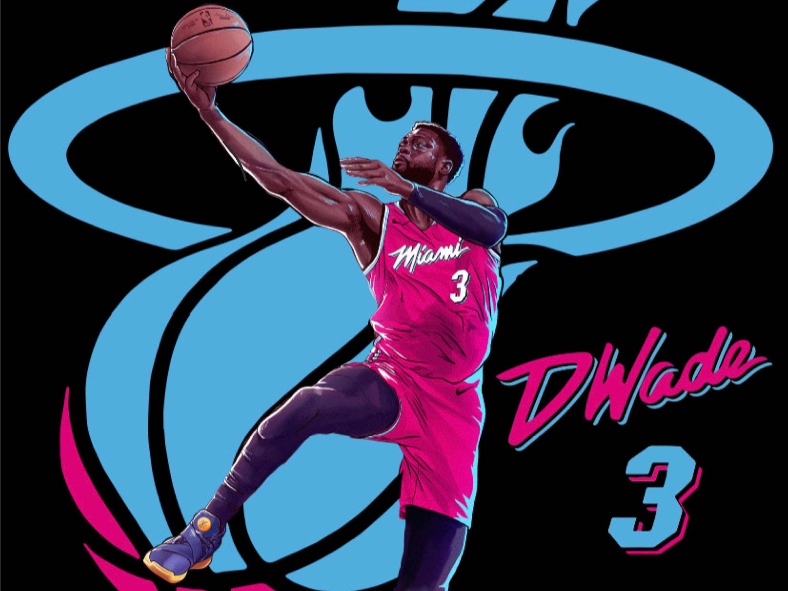2732x2048 Wallpaper Miami Heat Vice Jersey Miami Heat Vice Versa Wallpaper Miami Vice Versa Tyler Herro Vice