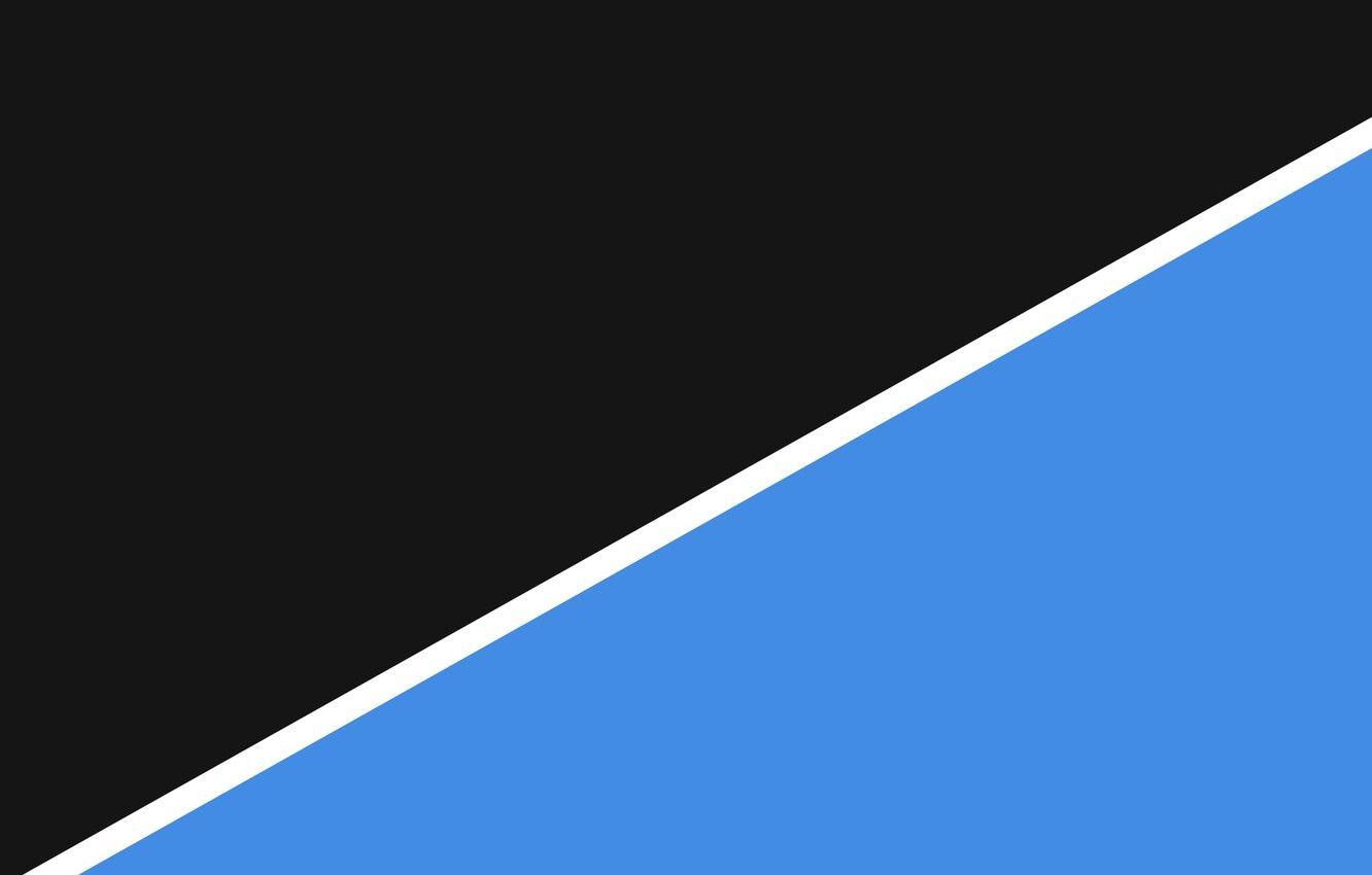1332x850 Photo Wallpaper White, Blue, Black, Line, Wallpaper, HD Wallpaper