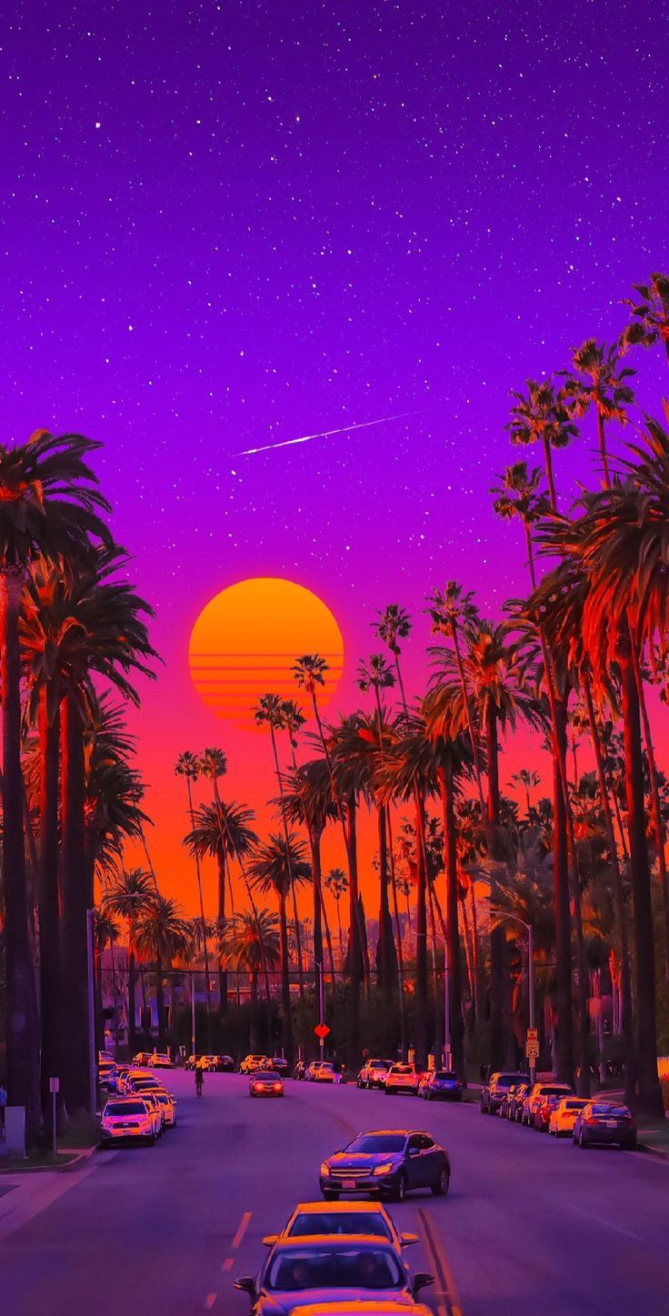 736x1447 Miami Vice 80s Aesthetics aesthetic wallpaper, Miami wallpaper, Hollywood poster