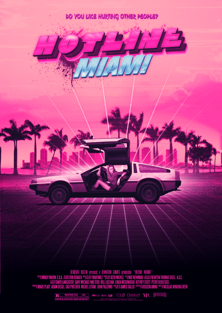 753x1060 Miami Vice Retro Wallpaper