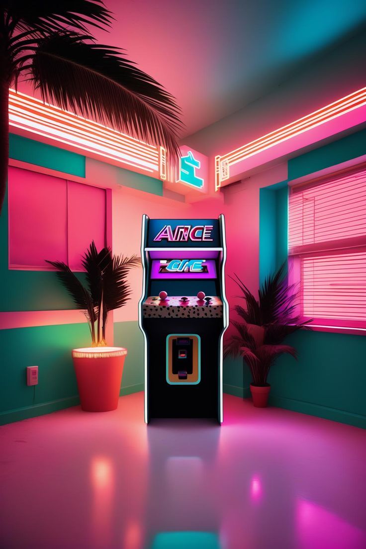 736x1104 Miami Vice Arcade Retreat.0. Stable Diffusion 1.x LoRA