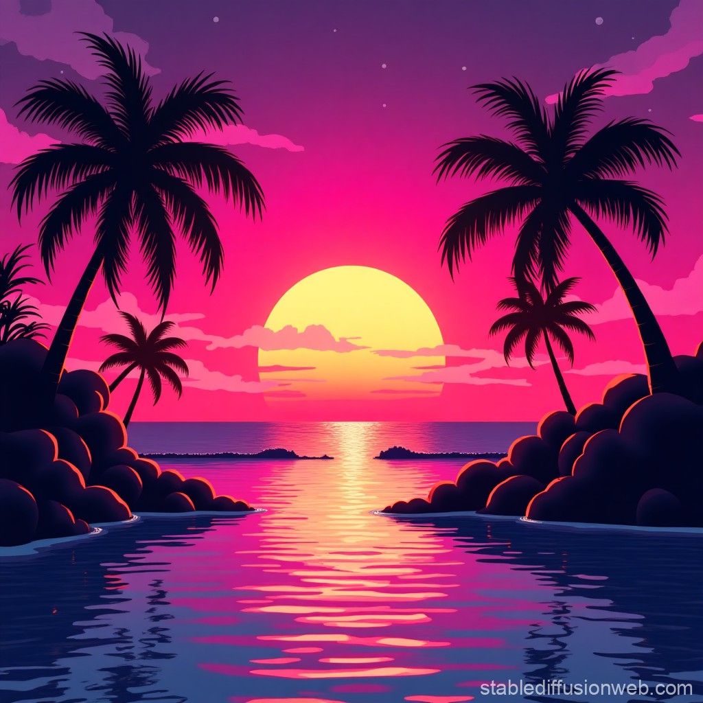 1024x1024 miami vice vibes Prompts. Stable Diffusion Online