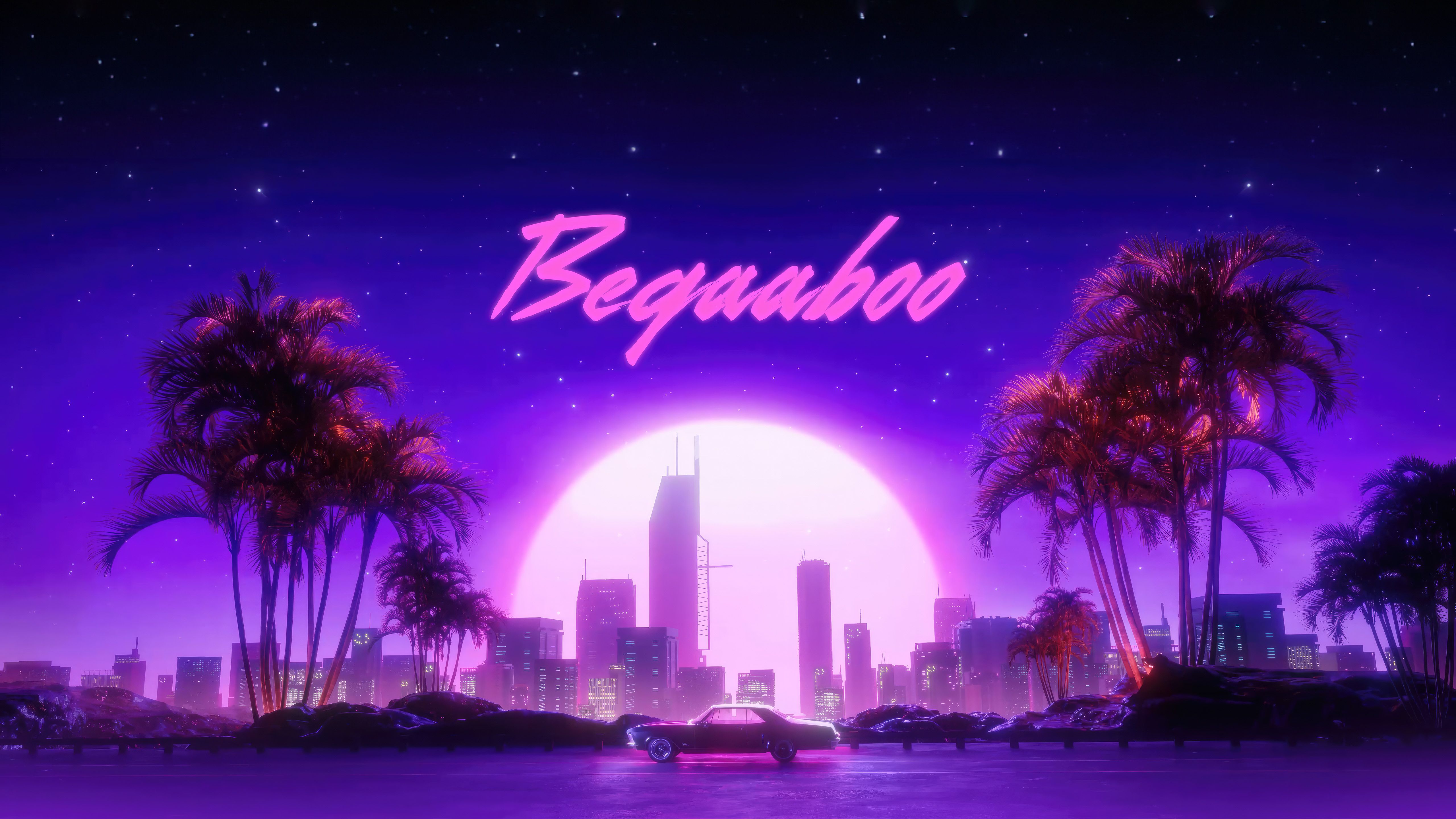5120x2880 Cruising The Neon Synthwave Car Road Wallpaper, HD Artist Wallpaper, 4k Wallpaper, Image, Background, Photos and Picture