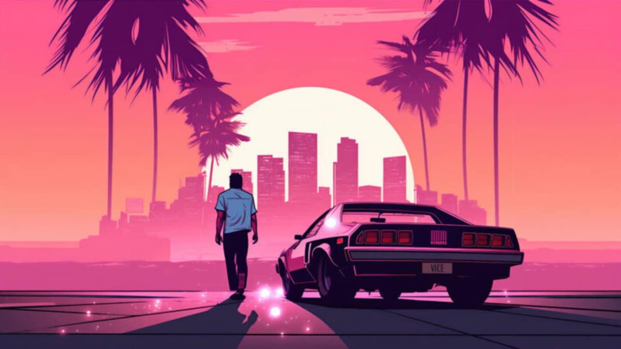 1280x720 To be honest, VI's entire aesthetic being reminiscent of Vice City's retro neon 80's theme is too expected and predictable that I don't even think Rockstar is going to go