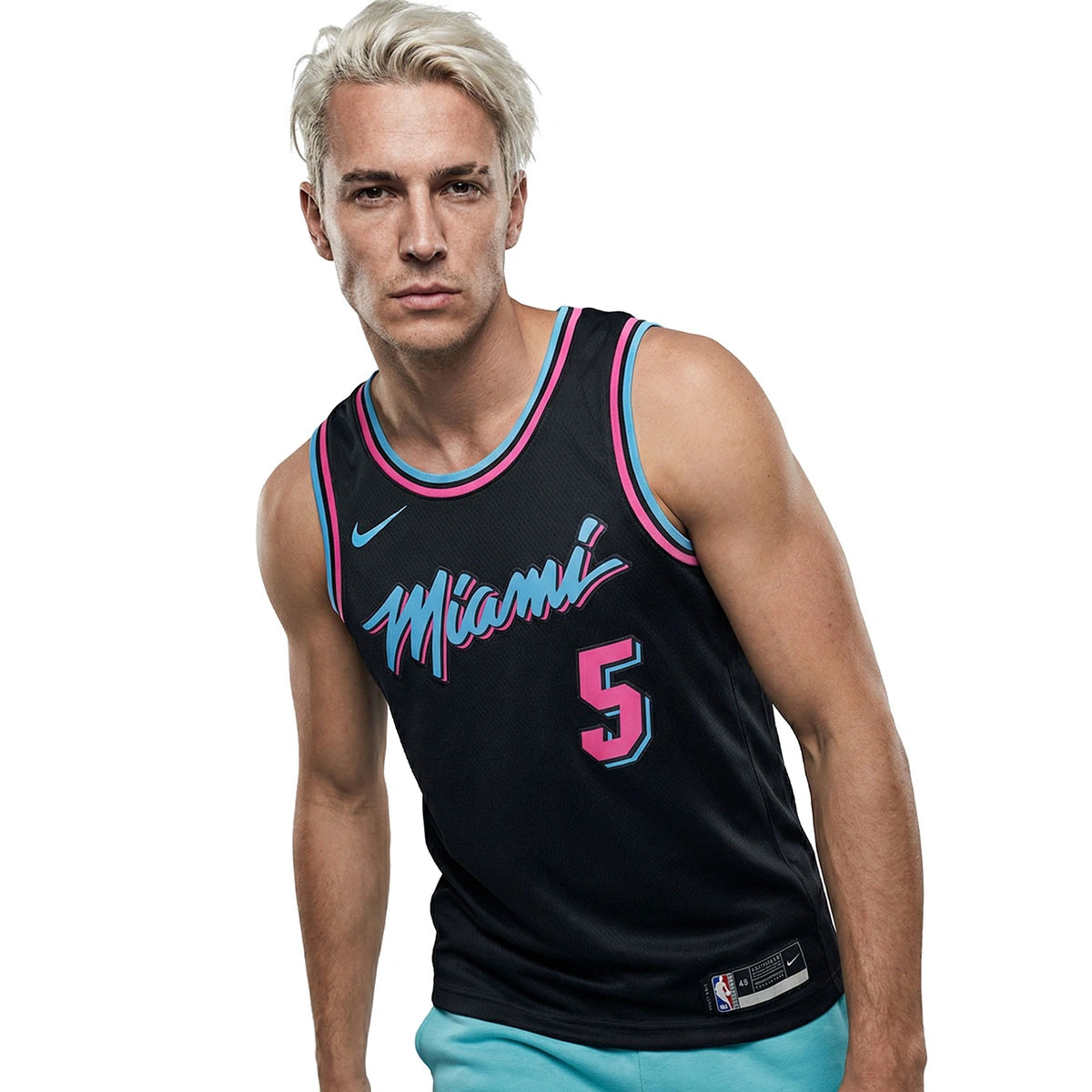 1200x1200 Nikola Jović Miami Heat City Edition Men's Nike NBA Swingman Jersey 'Black' M / BLACK/(JOVIC NIKOLA)