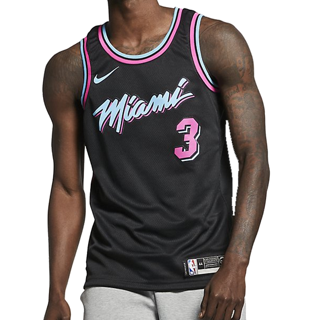 1080x1080 Nike NBA Dwyane Wade Miami Heat 2021 22 City Edition Jersey AJ4622 013