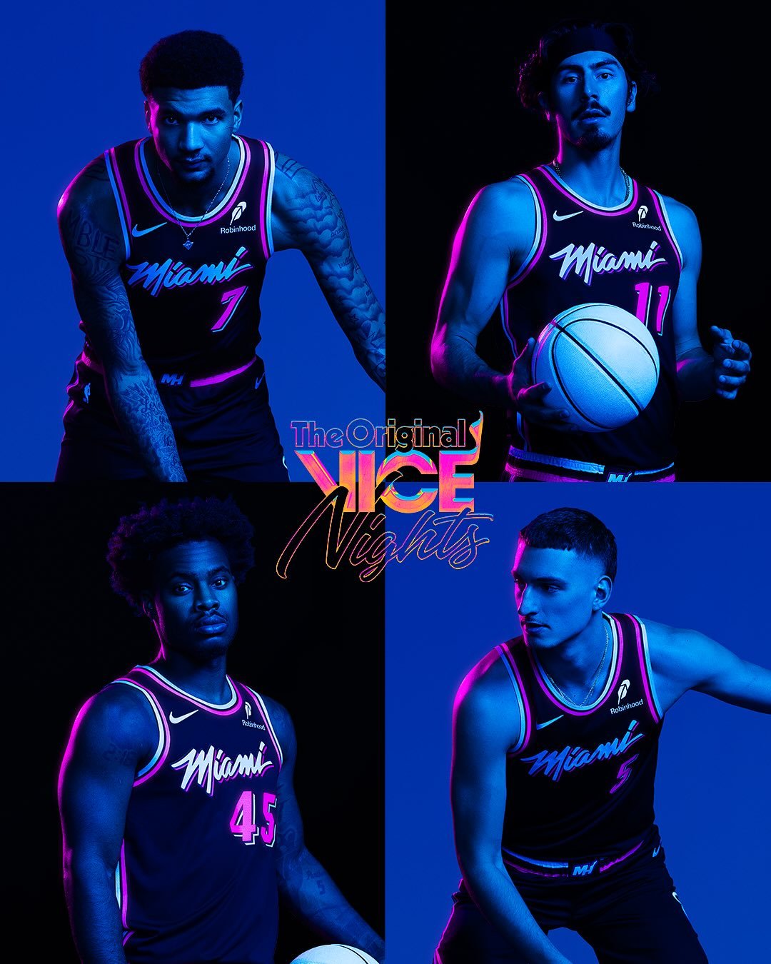 1080x1350 Miami Heat Vice Versa Wade City Edition T Shirt Miami Heat Nike Dri Fit Dwayne Wade #