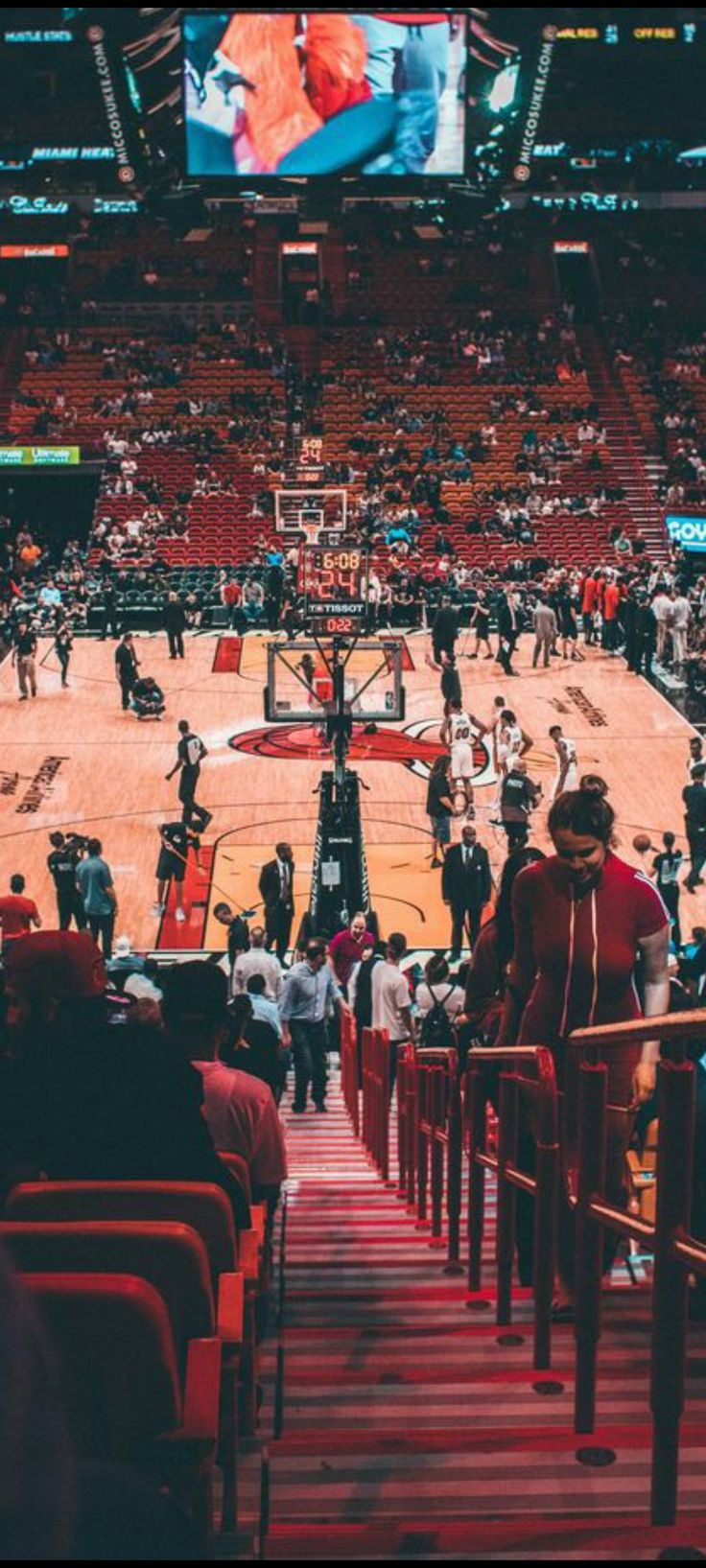 736x1635 Miami heat wallpaper