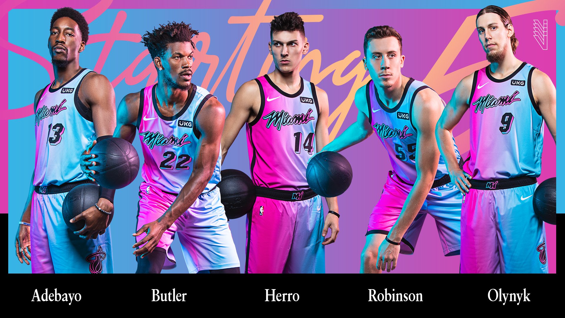 1920x1080 Heat City Edition Jersey Wallpaper Miami Heat Vice Jersey Logo Wallpaper Miami Vice Edition Our #ViceVersa