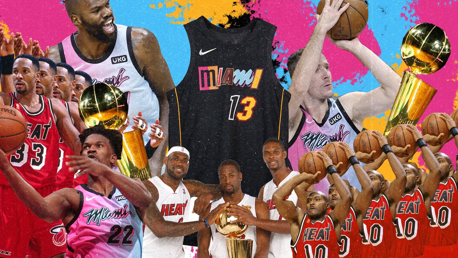 1920x1080 2021 22 Nike NBA City Edition Uniform: Miami Heat