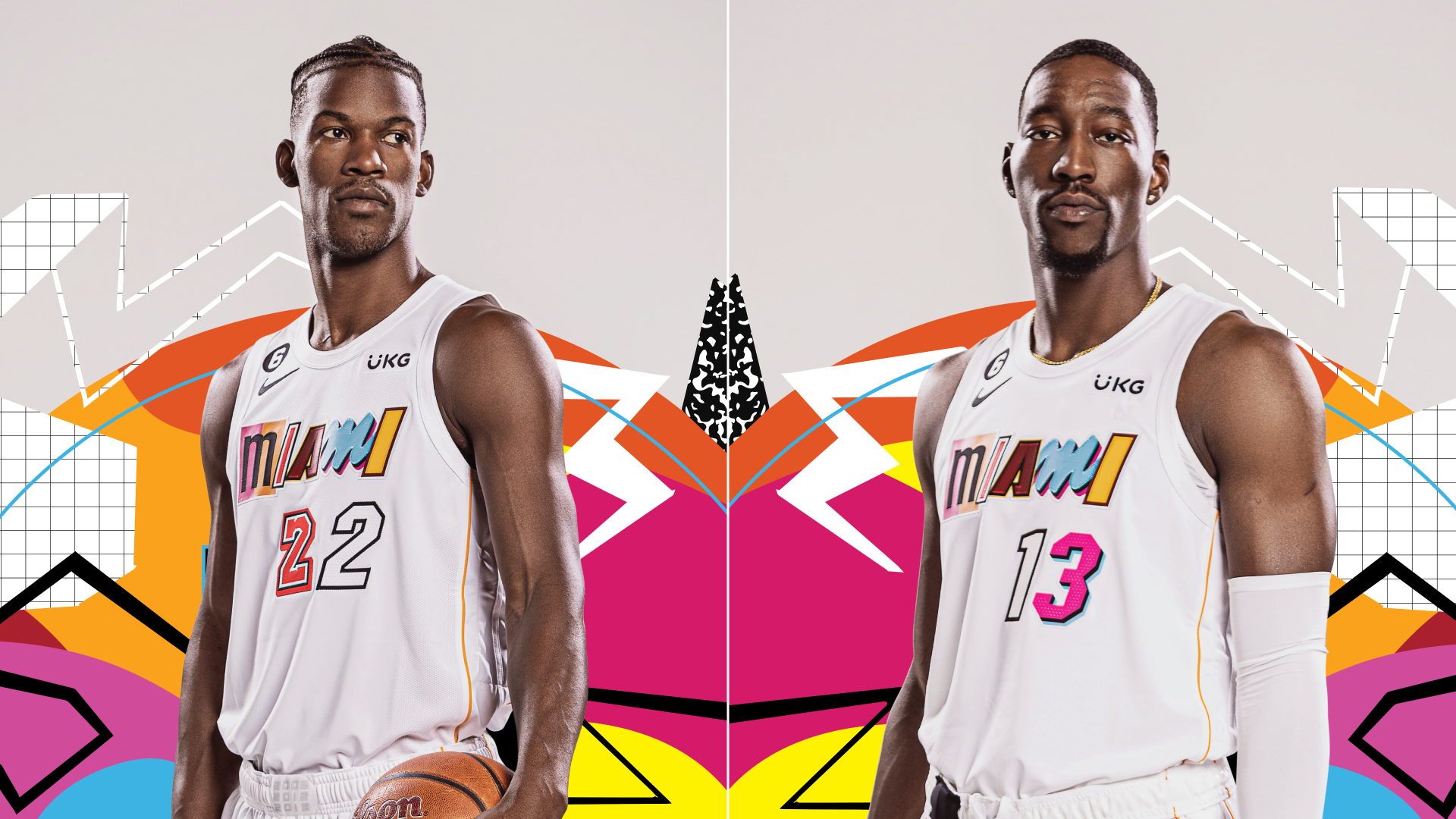 1920x1080 Miami Heat debuts new Mashup Vol. 2 jerseys against Hornets