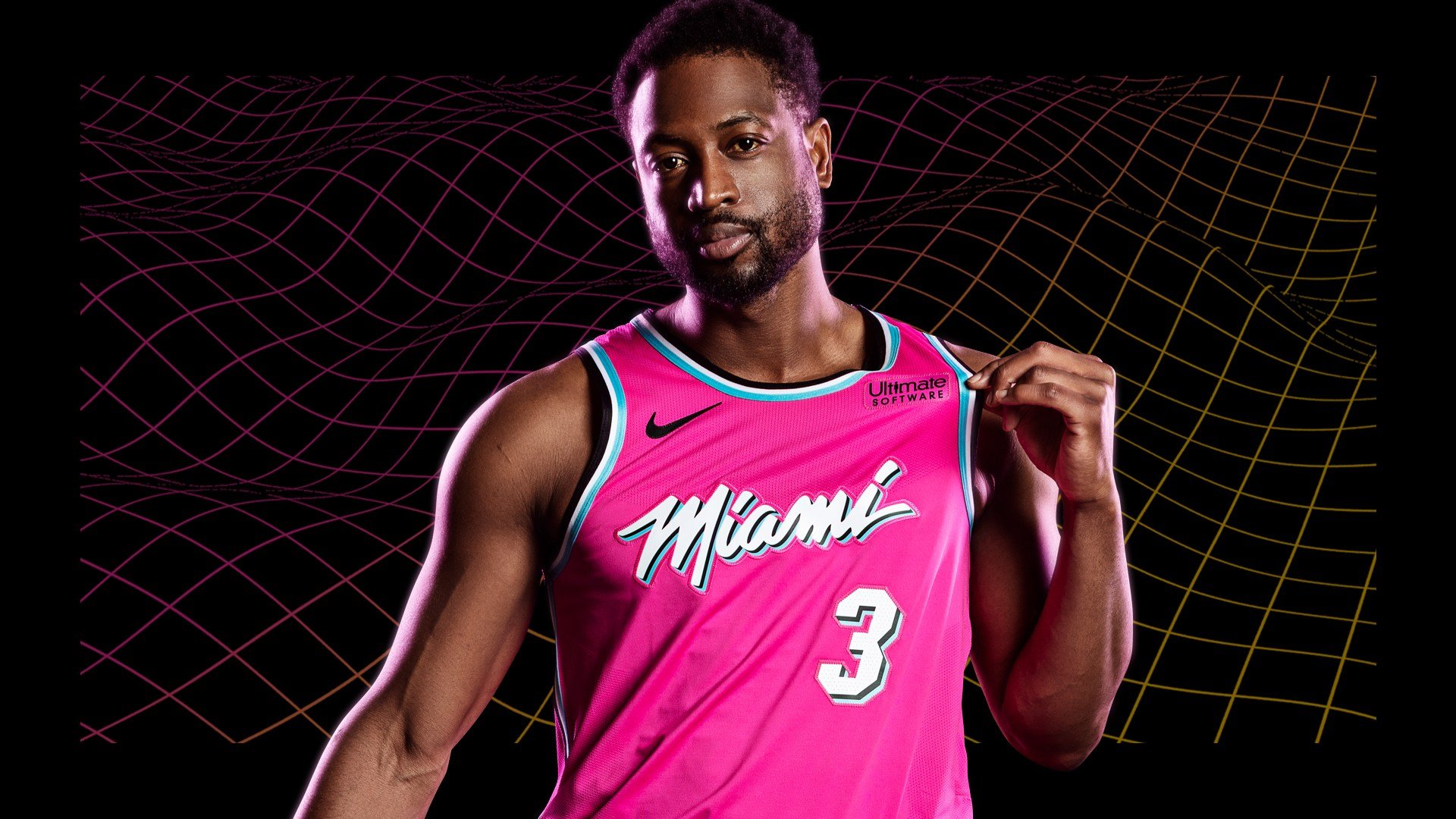 1920x1080 'Sunset Vice' marks the latest chapter of the Miami Heat's incredible uniform run