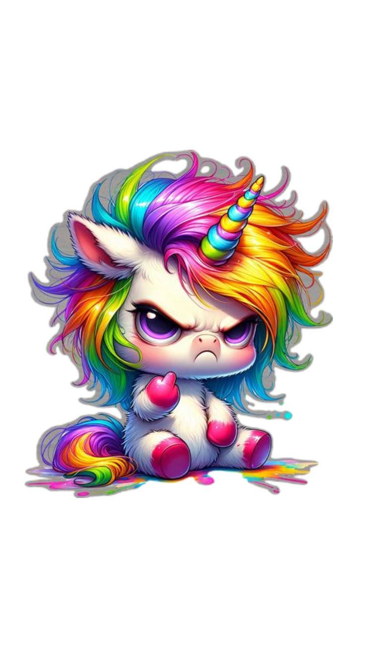 736x1308 Muy yo. Angry unicorn wallpaper, Cute wallpaper of unicorns, Unicorn angry picture
