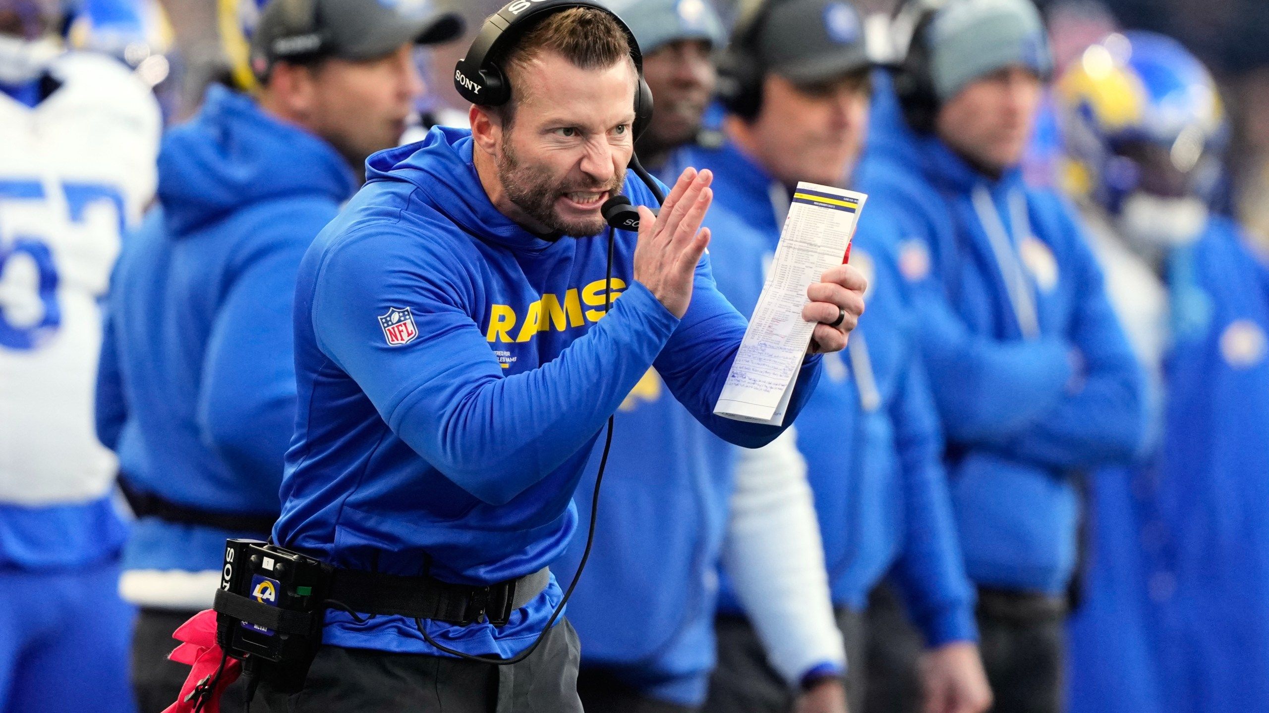 2560x1440 Coach Sean McVay and GM Les Snead agree to multiyear contract extensions with the Rams