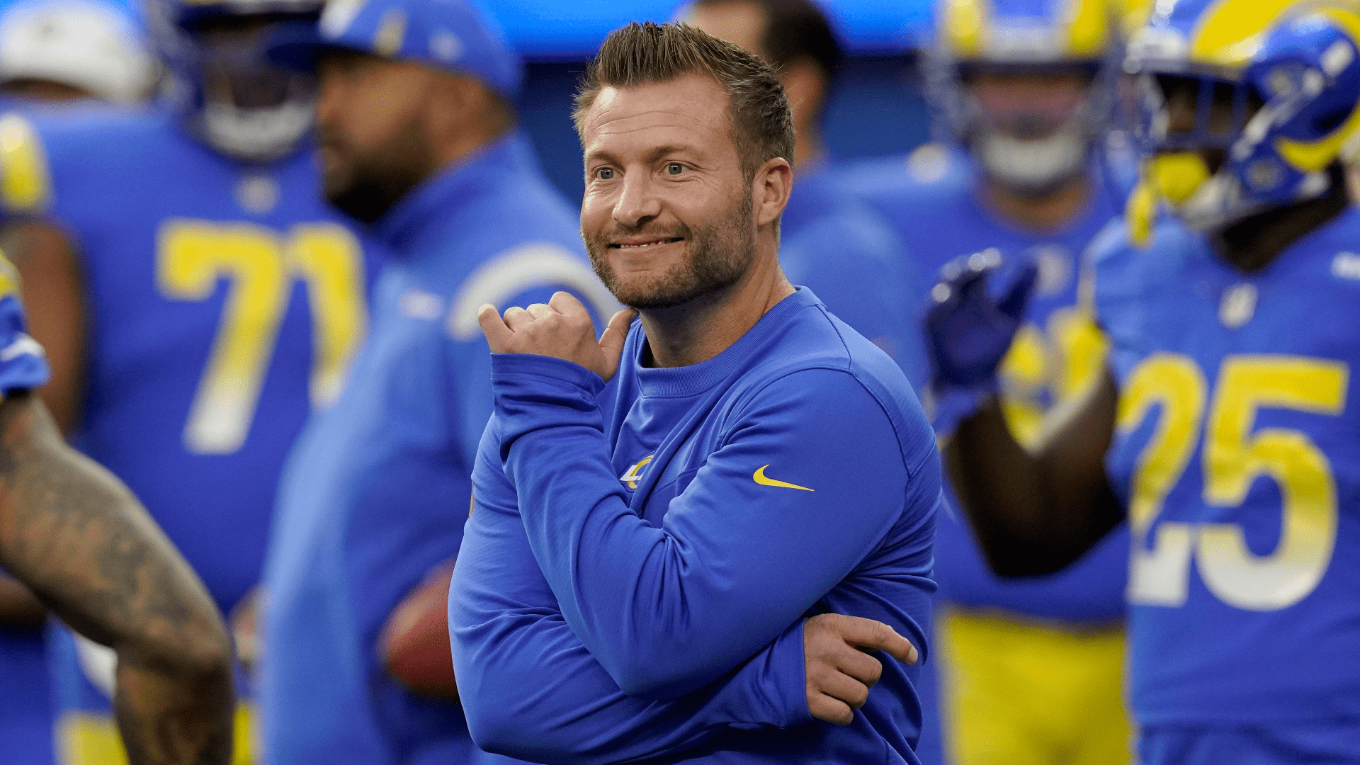 1920x1080 Super Bowl 56: Rams' Sean McVay heads up state of Georgia's SB contingent