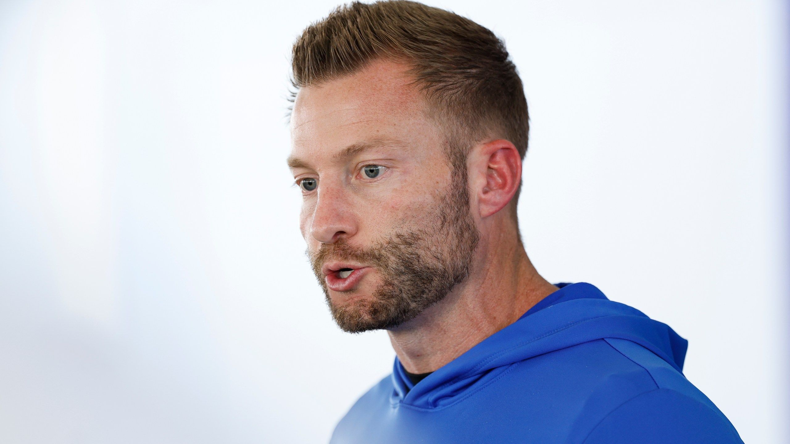 2560x1440 Sean McVay turns 40 with a new perspective on football and the same dreams for his Los Angeles Rams