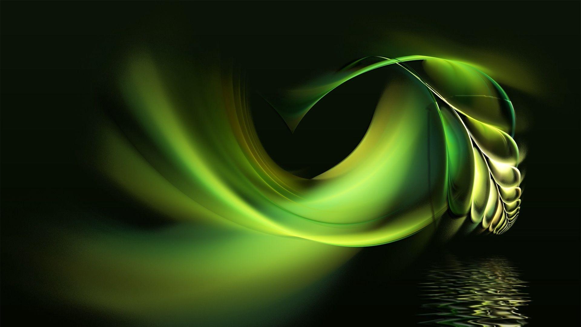 1920x1080 Black and Green Wallpaper HD HD Wallpaper for Laptops and Smartphones