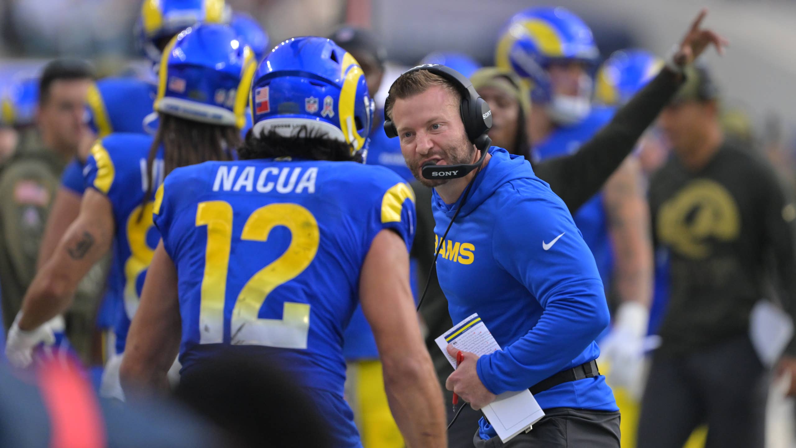 2560x1440 Sean McVay Not Happy With Request From Rams Star Puka Nacua