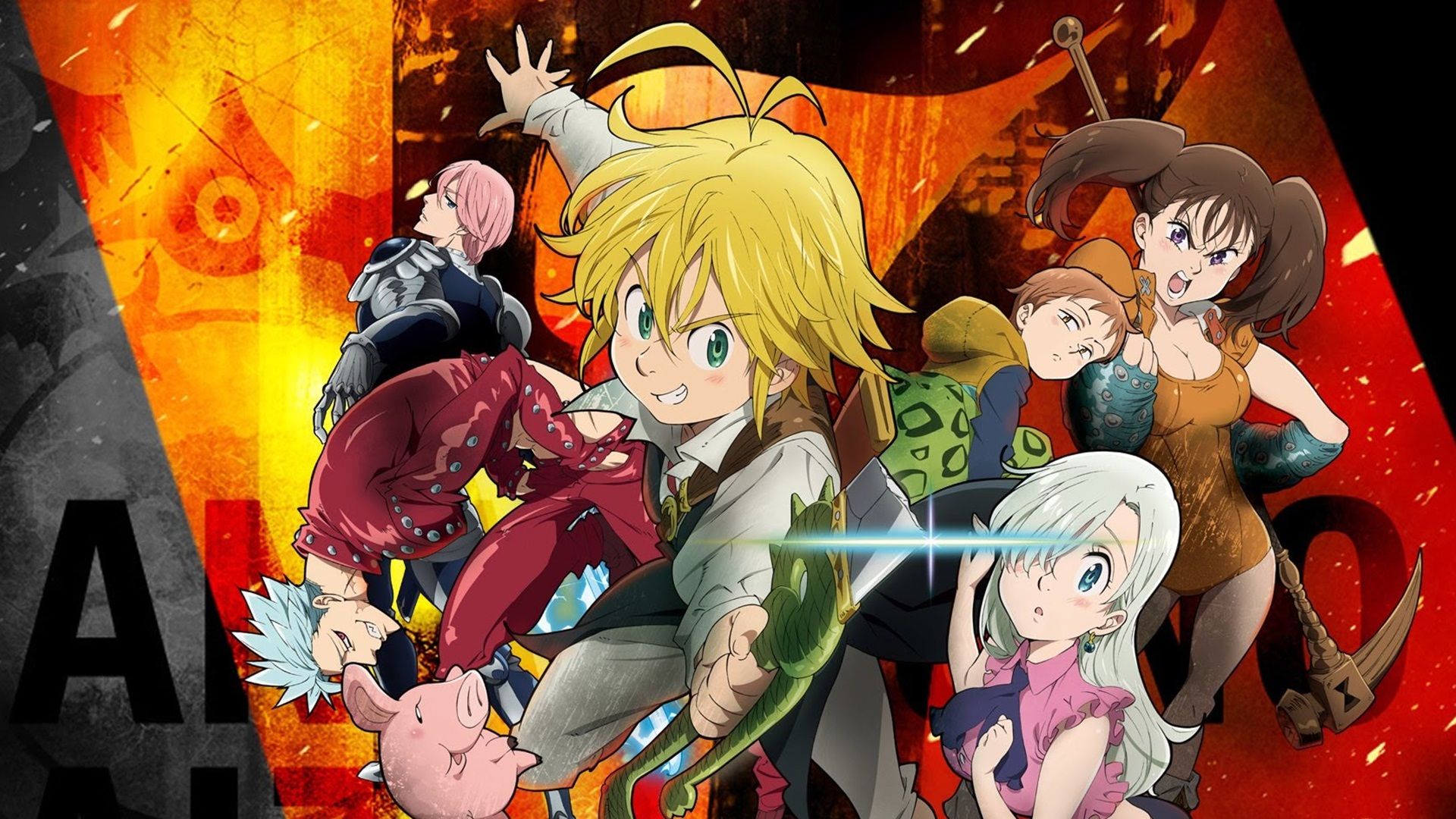 1920x1080 The Seven Deadly Sins HD Desktop Wallpaper 41000