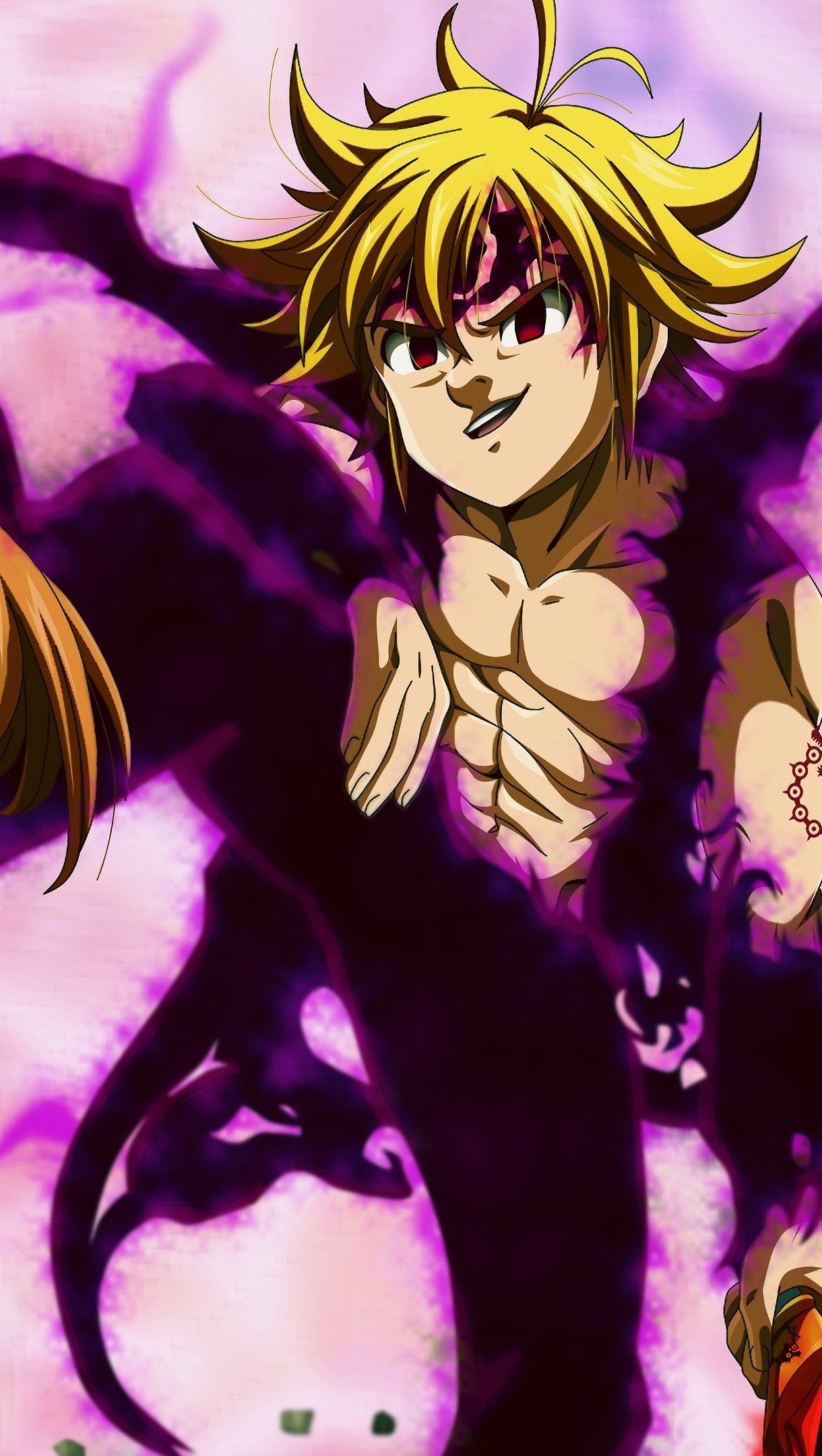 1220x2160 Scene from Seven Deadly Sins Anime Wallpaper 4K for iPhone and Mobile Phone