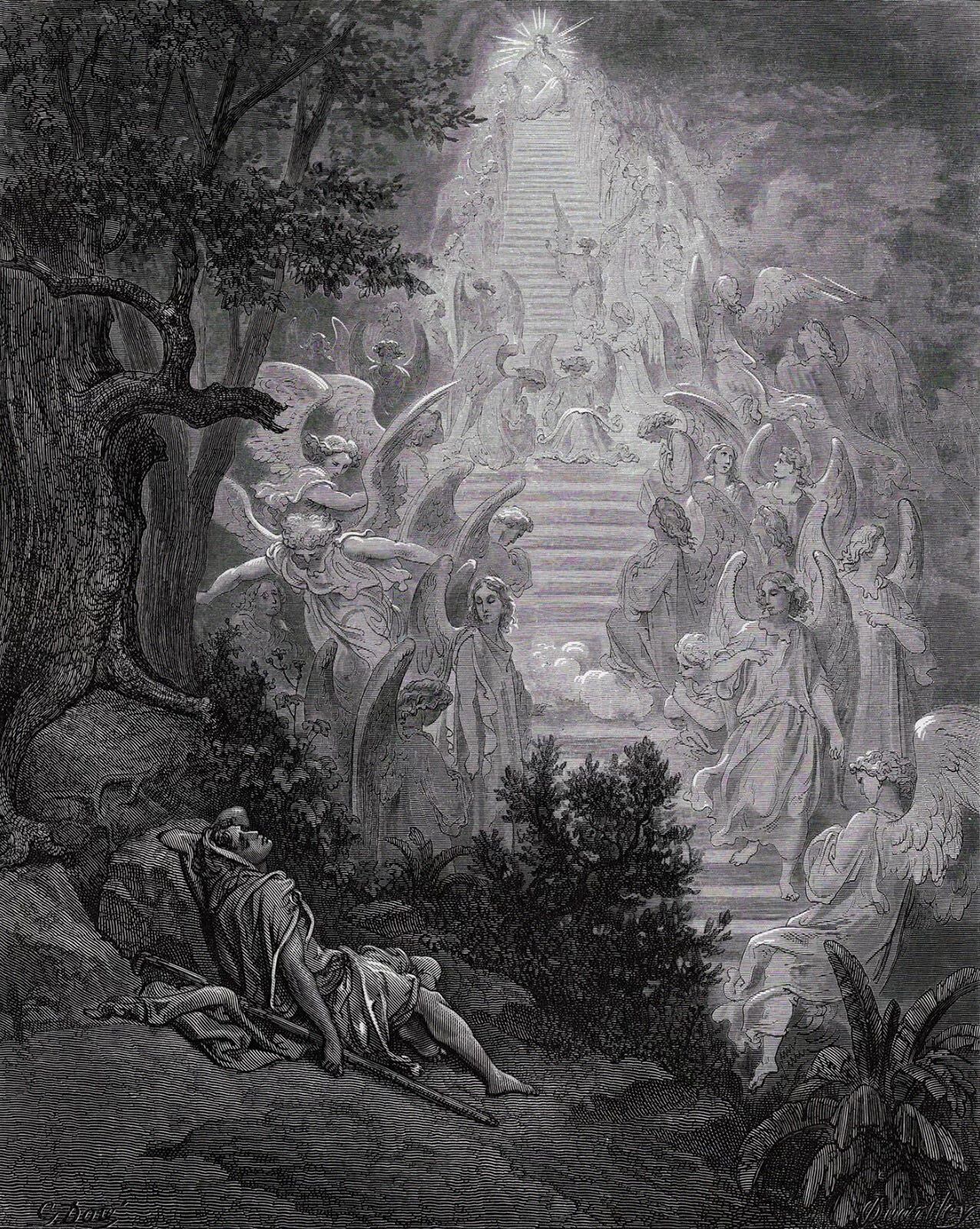 1276x1600 Jesus is Jacob's Ladder Michelle Greenberg