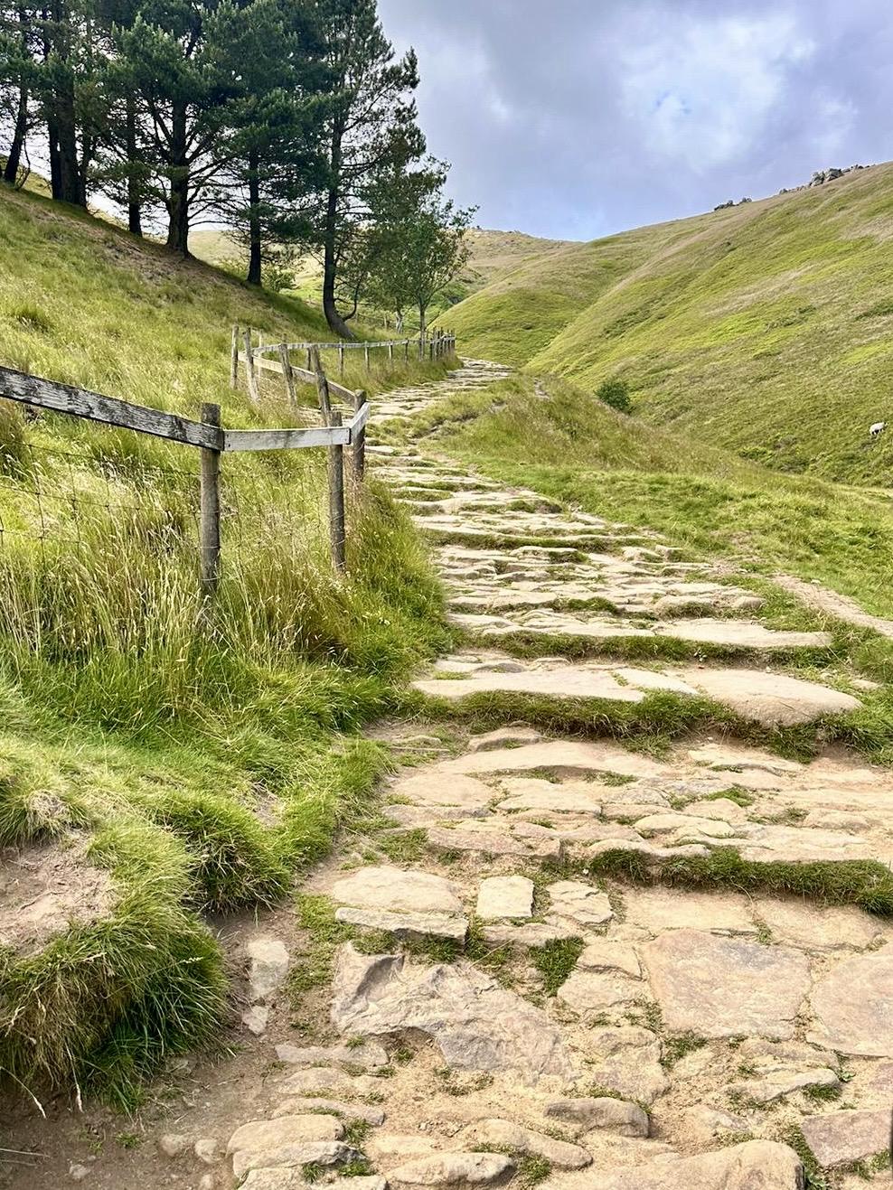 988x1317 Jacob's Ladder in the Peak District. August 2024. Glorious weather, farms and of course more sheep