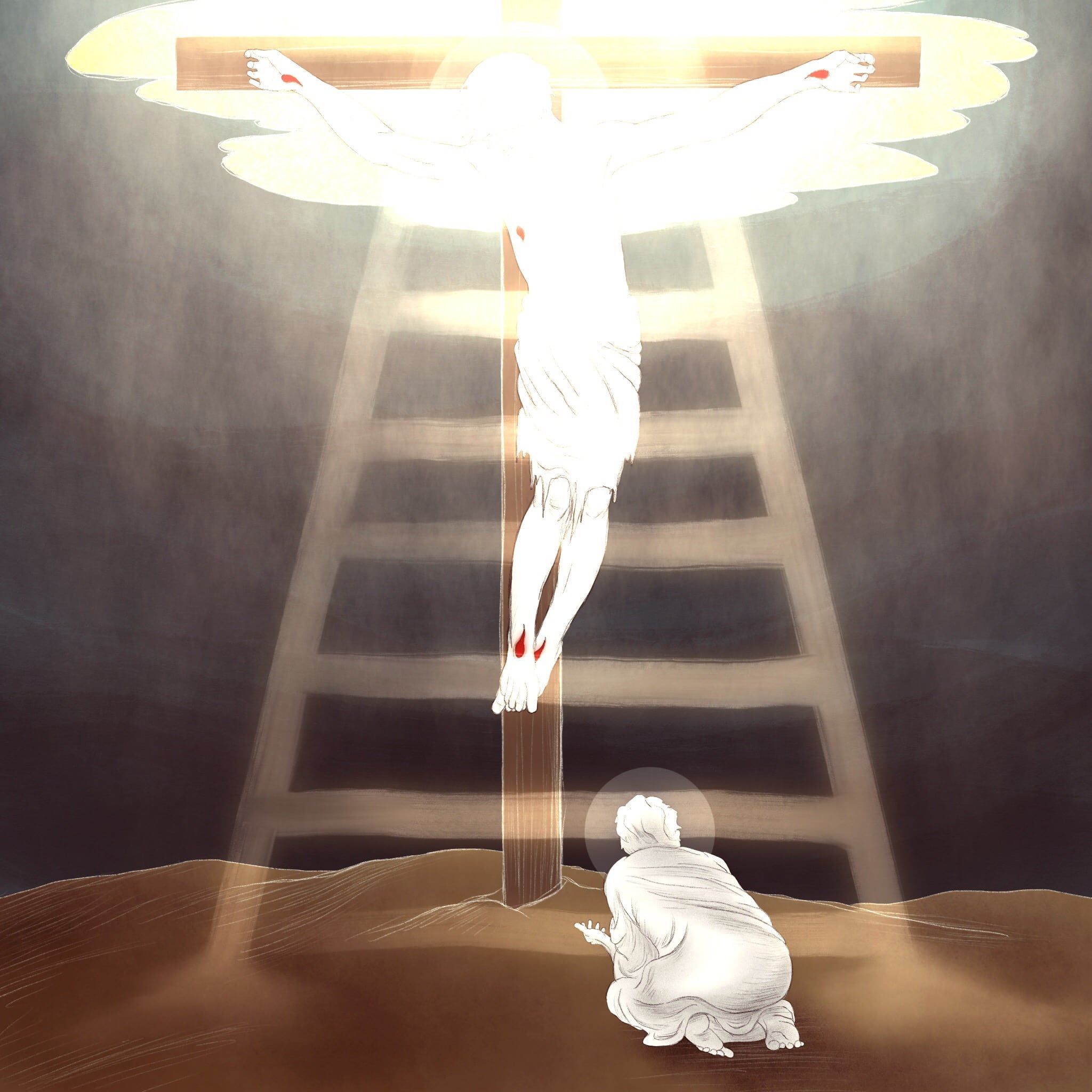 2048x2048 Genesis 28:12 16 17 + John 1:49 Of Eyes