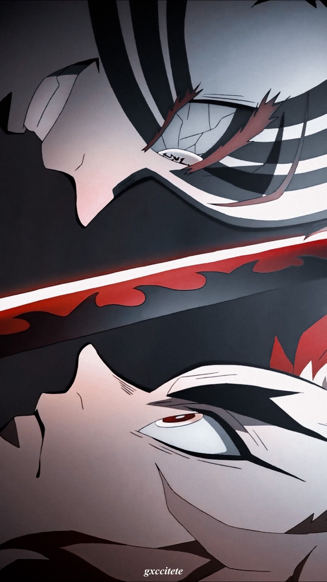 1080x1920 Akaza Vs Rengoku Wallpaper