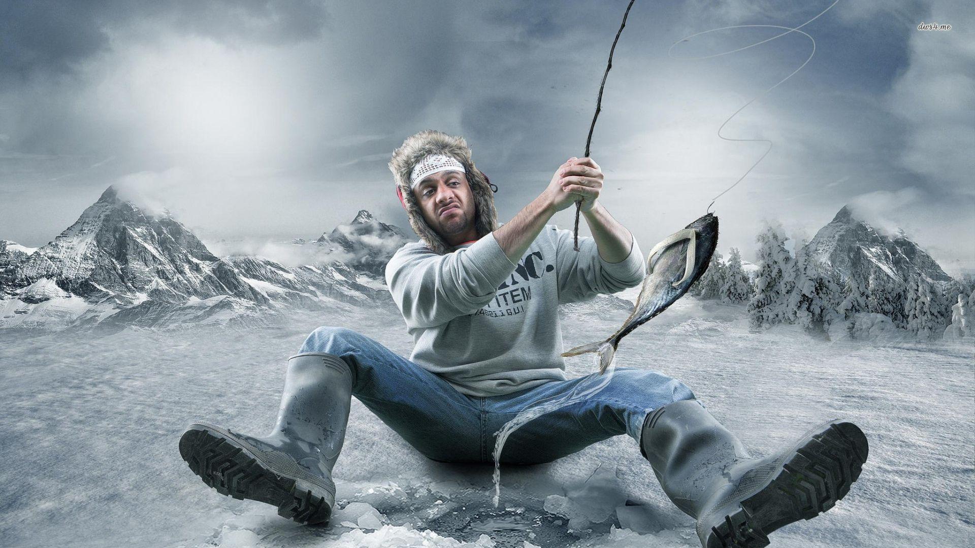 Ice Fishing Wallpapers - Top Free Ice Fishing Backgrounds - WallpaperAccess
