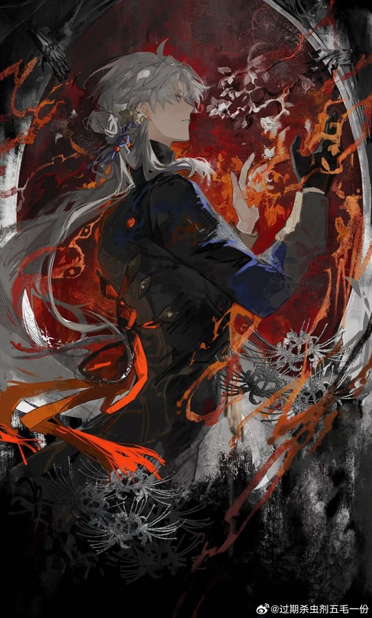 736x1223 Calcharo fan art. Wuwa wallpaper phone, Calcharo wallpaper, Blade honkai star rail